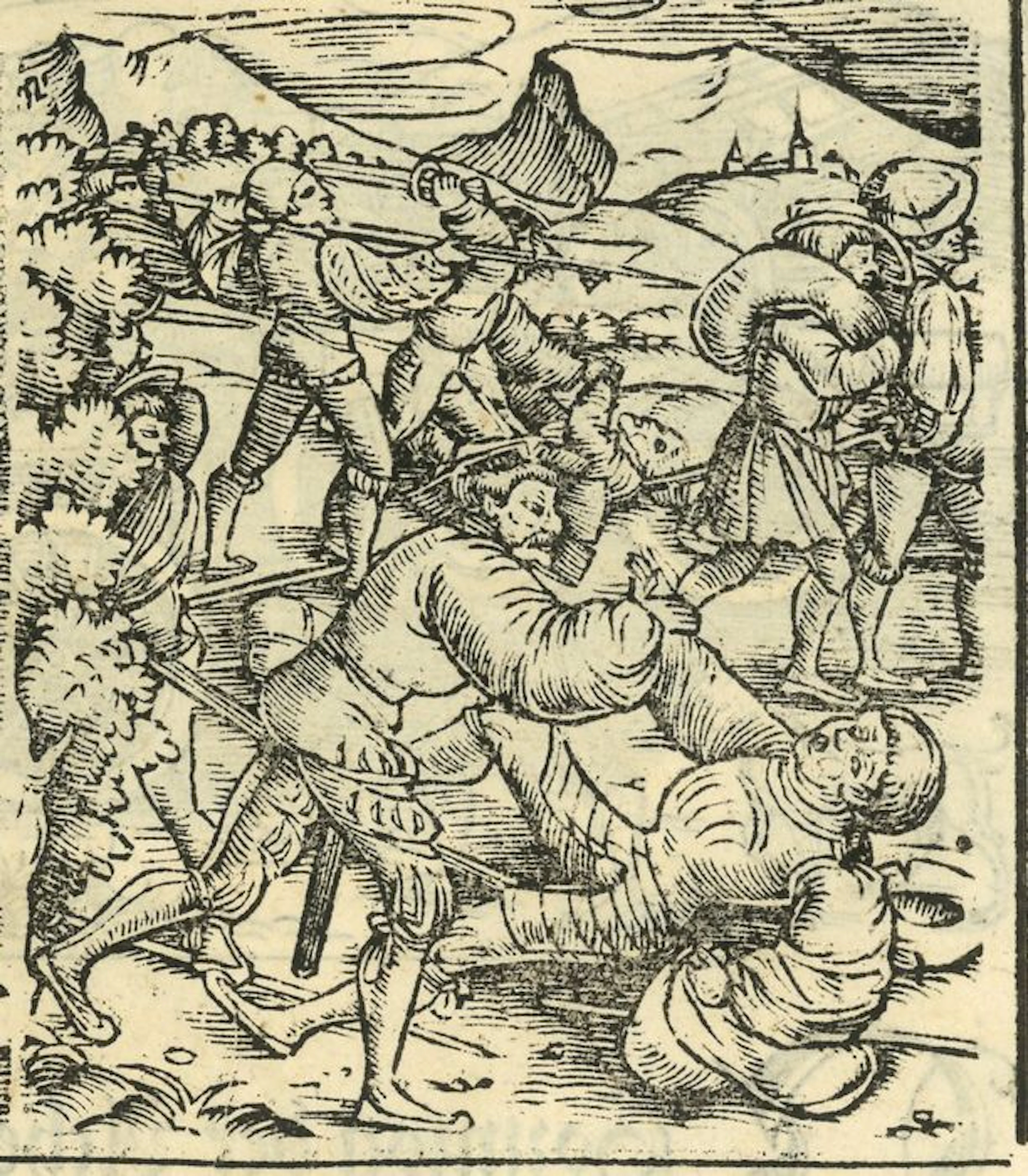 Post-incunabel; Blad uit: Sextus Iulius Frontinus - Die vier bücher Sexti Julii Frontini des Co[n]sularischen man[n]s von den guten Räthen vnd Ritterlichen anschlegen der guten hauptleut - 1532