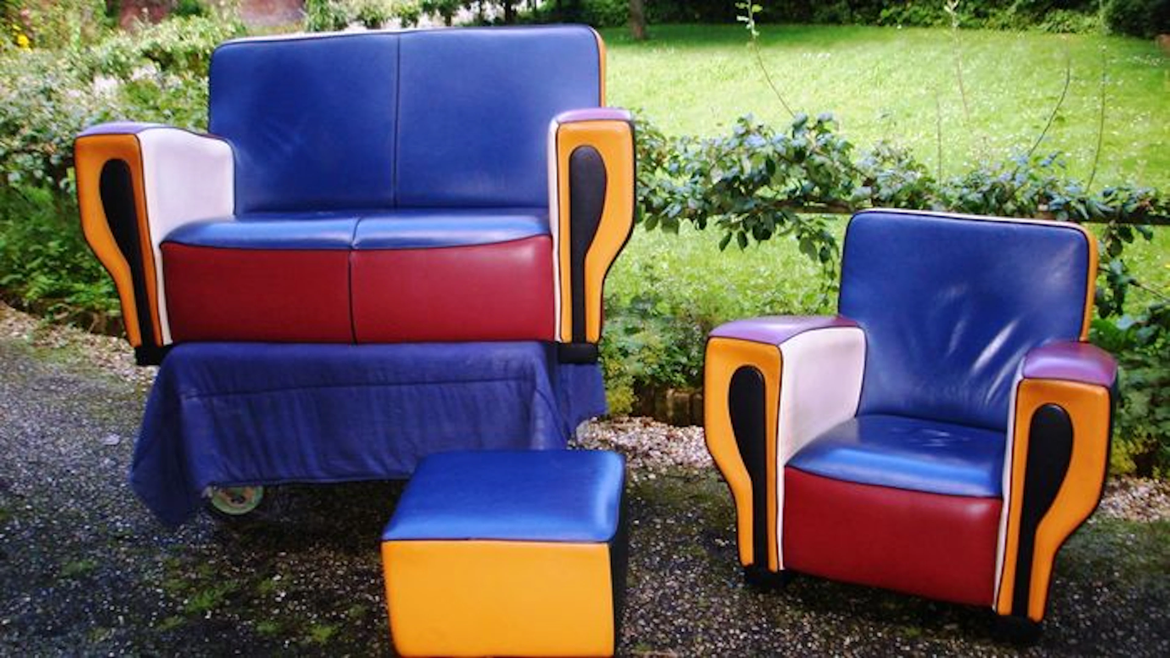Peter van Zoetendaal for Dutch Seating Company - Vintage Hip Hop lounge suite