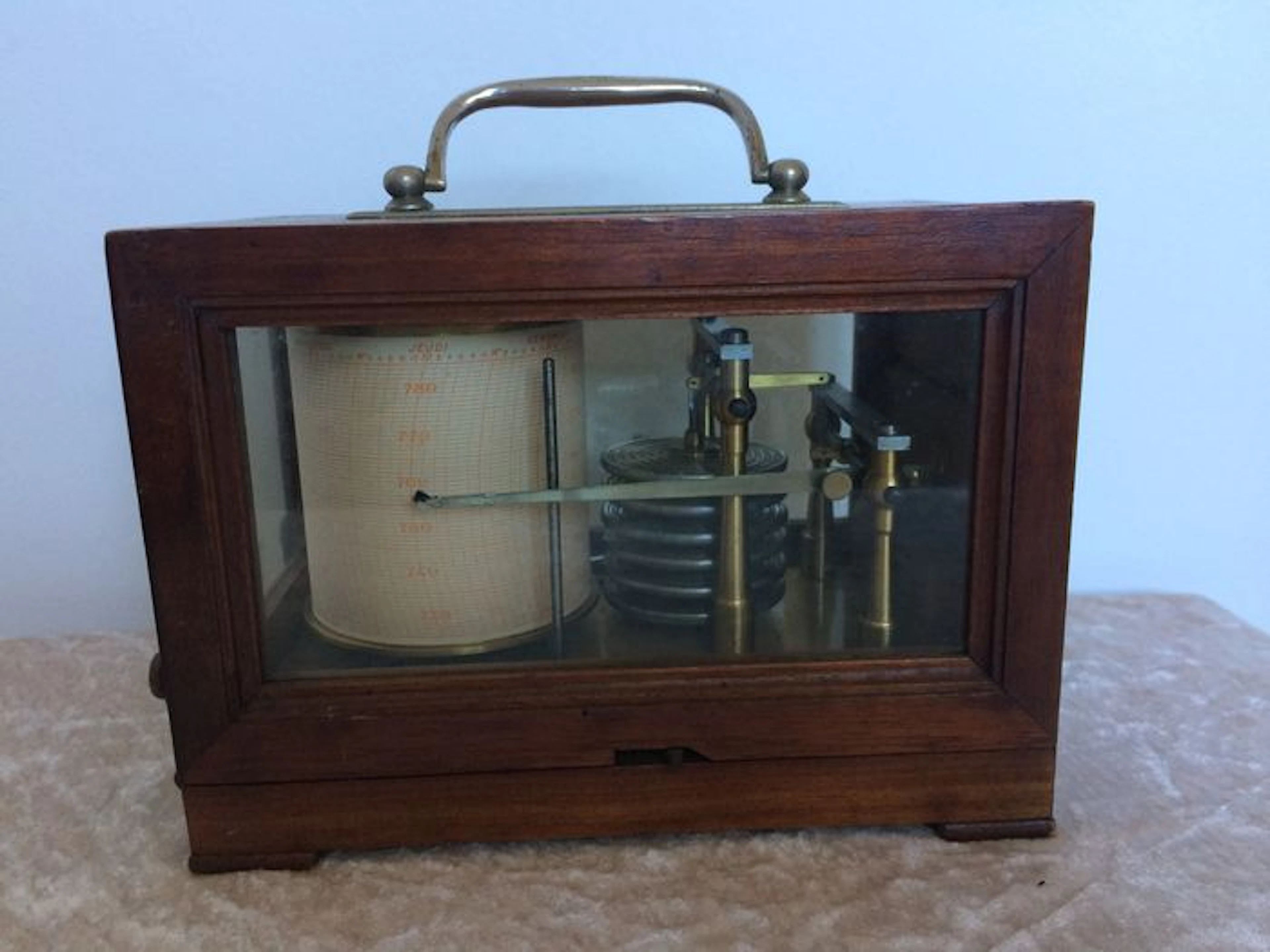 Richard Frères antique barograph