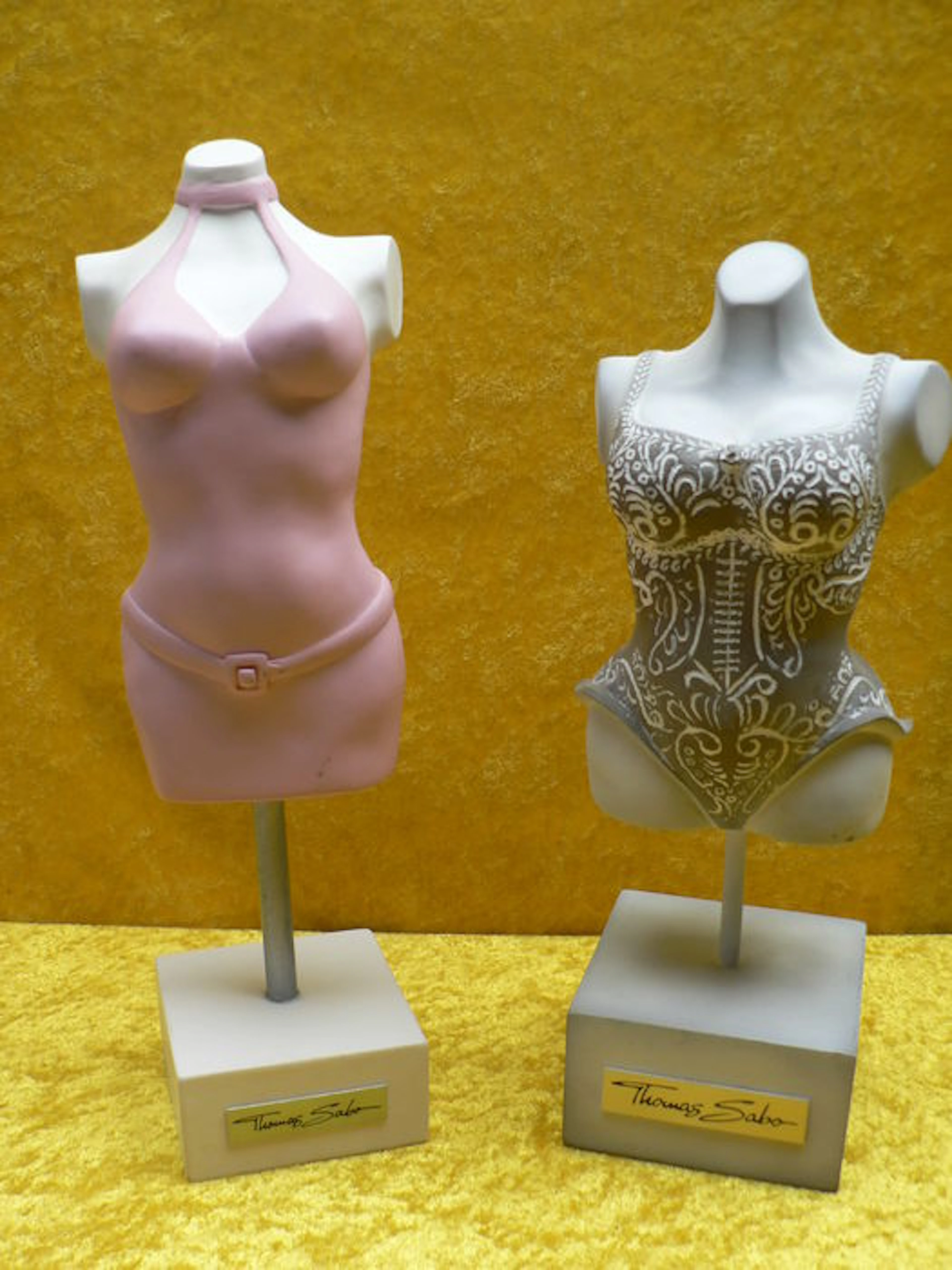 Thomas Sabo - 2 showcase sculptures.