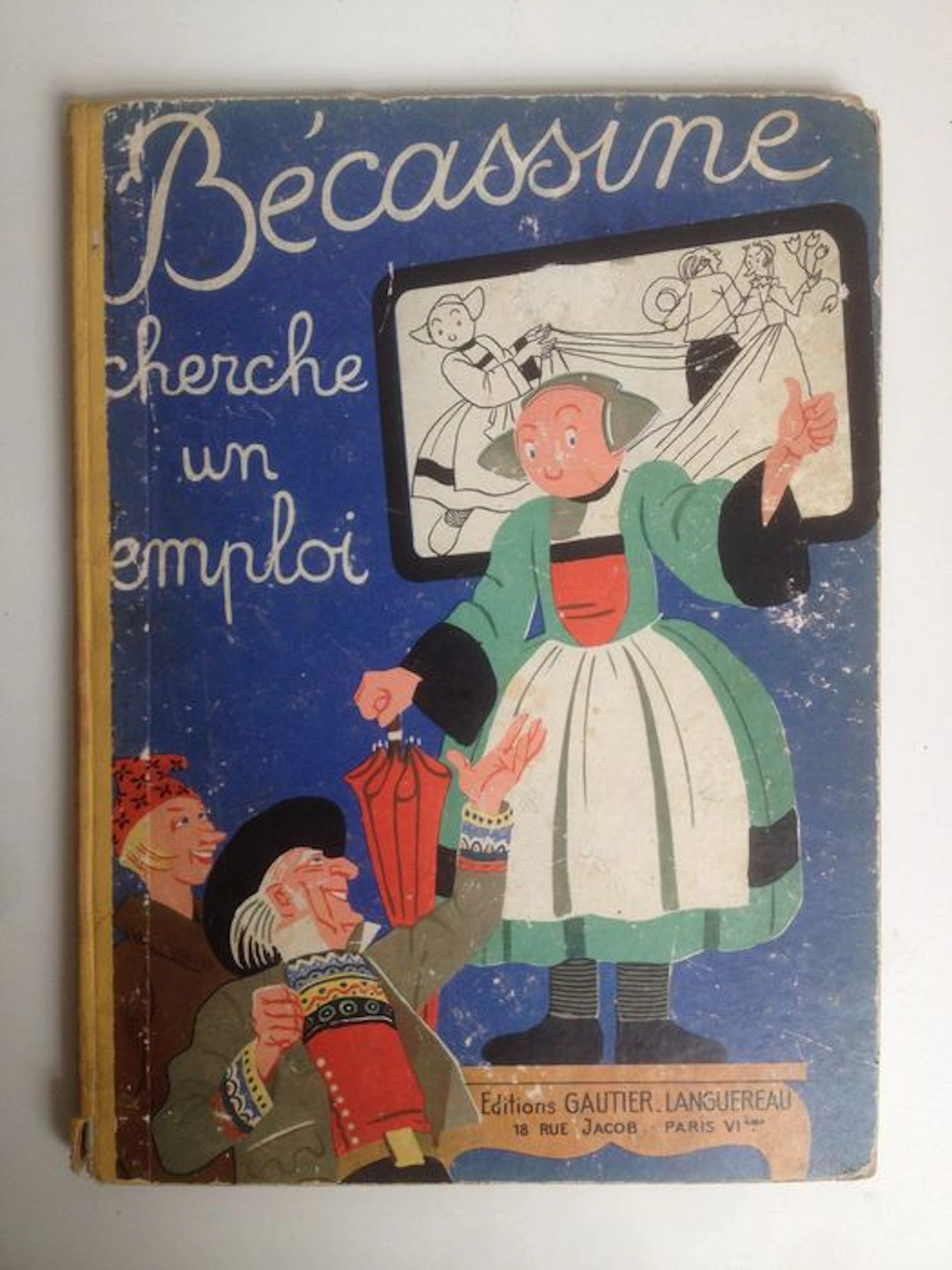 J.P. Pinchon - Bécassine - 3 volumes - 1924/1937