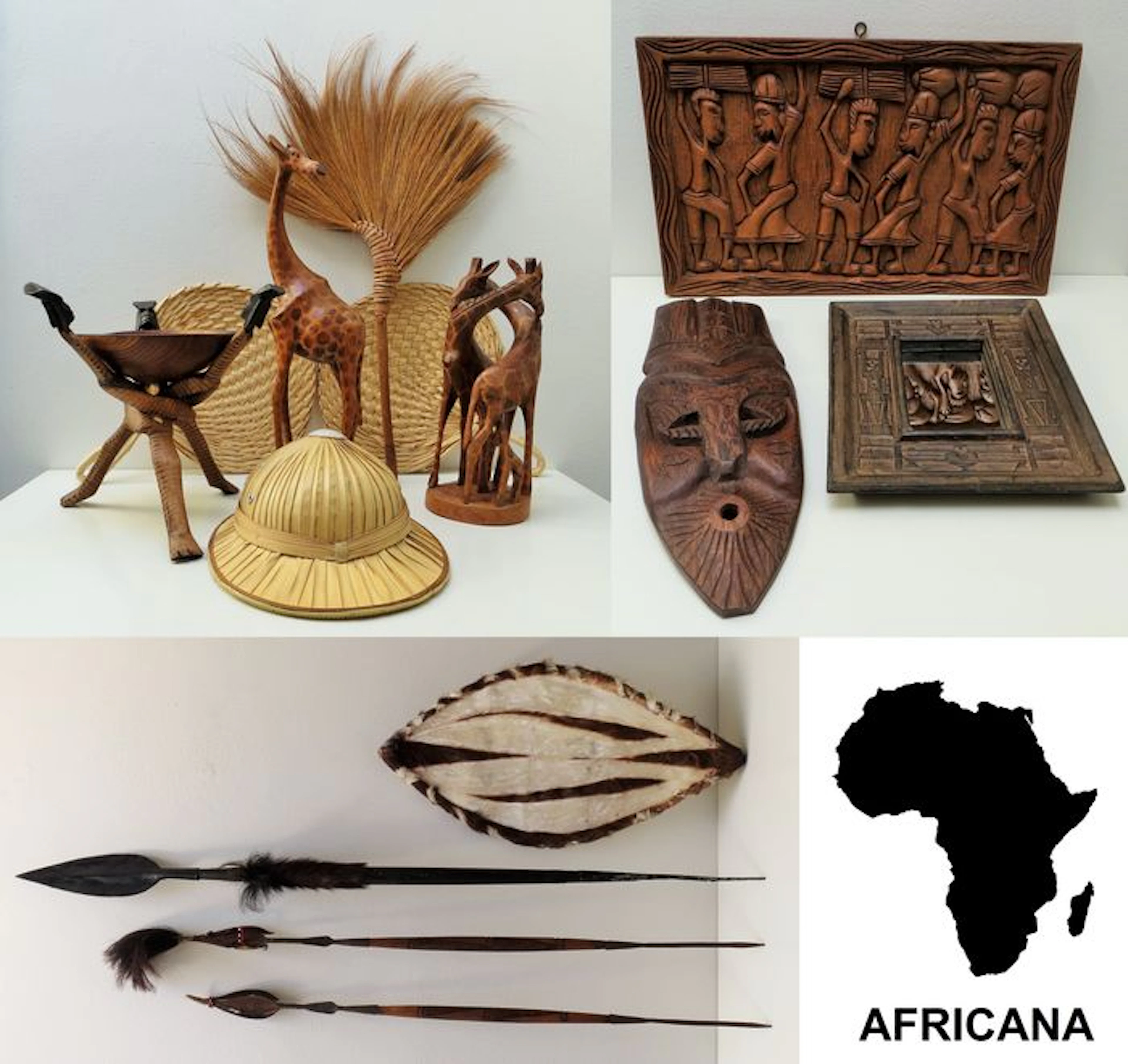 Lot of African objects - Africana