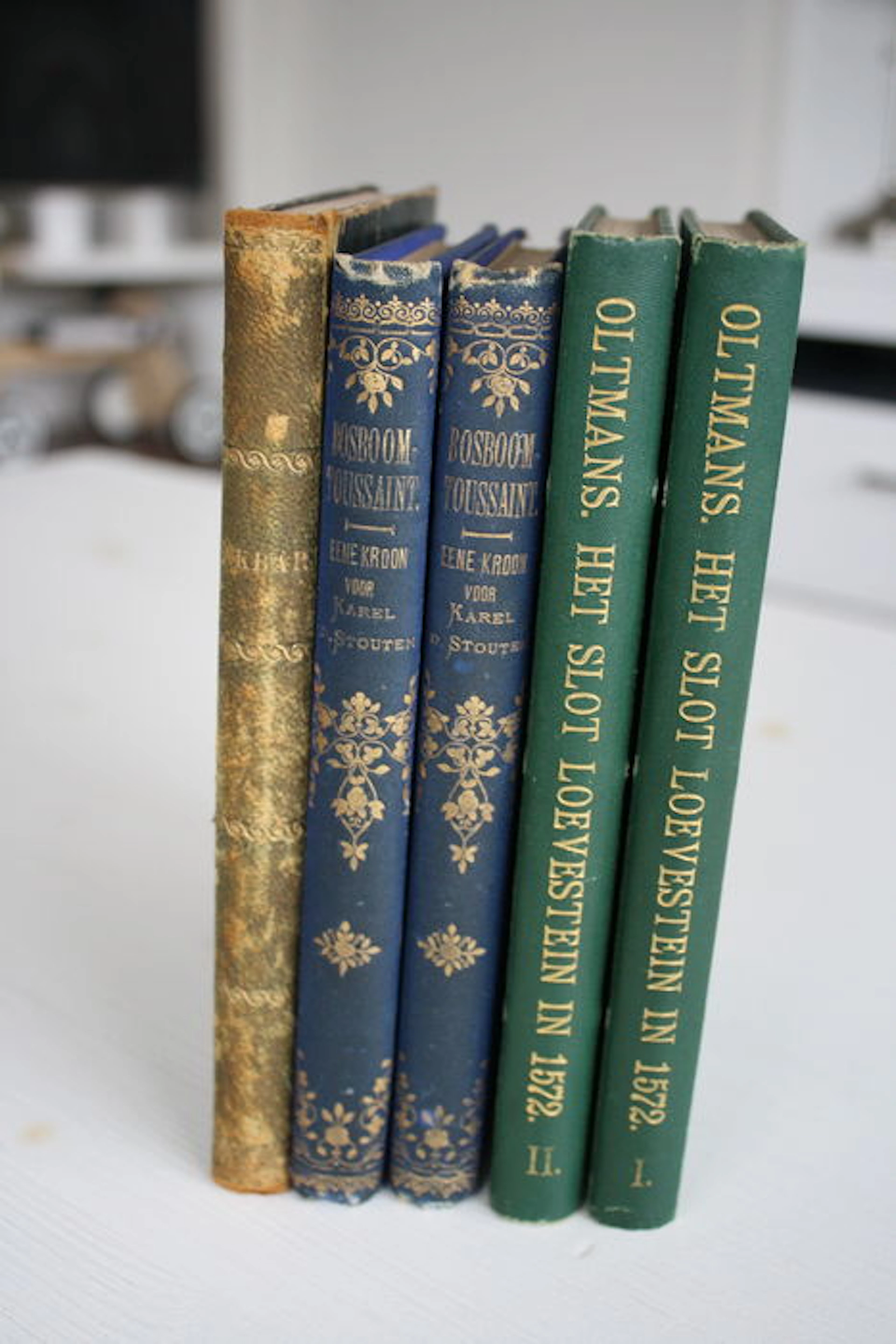 Lot with 3 historical novels from the saeculum ferrorum - 1852/1881