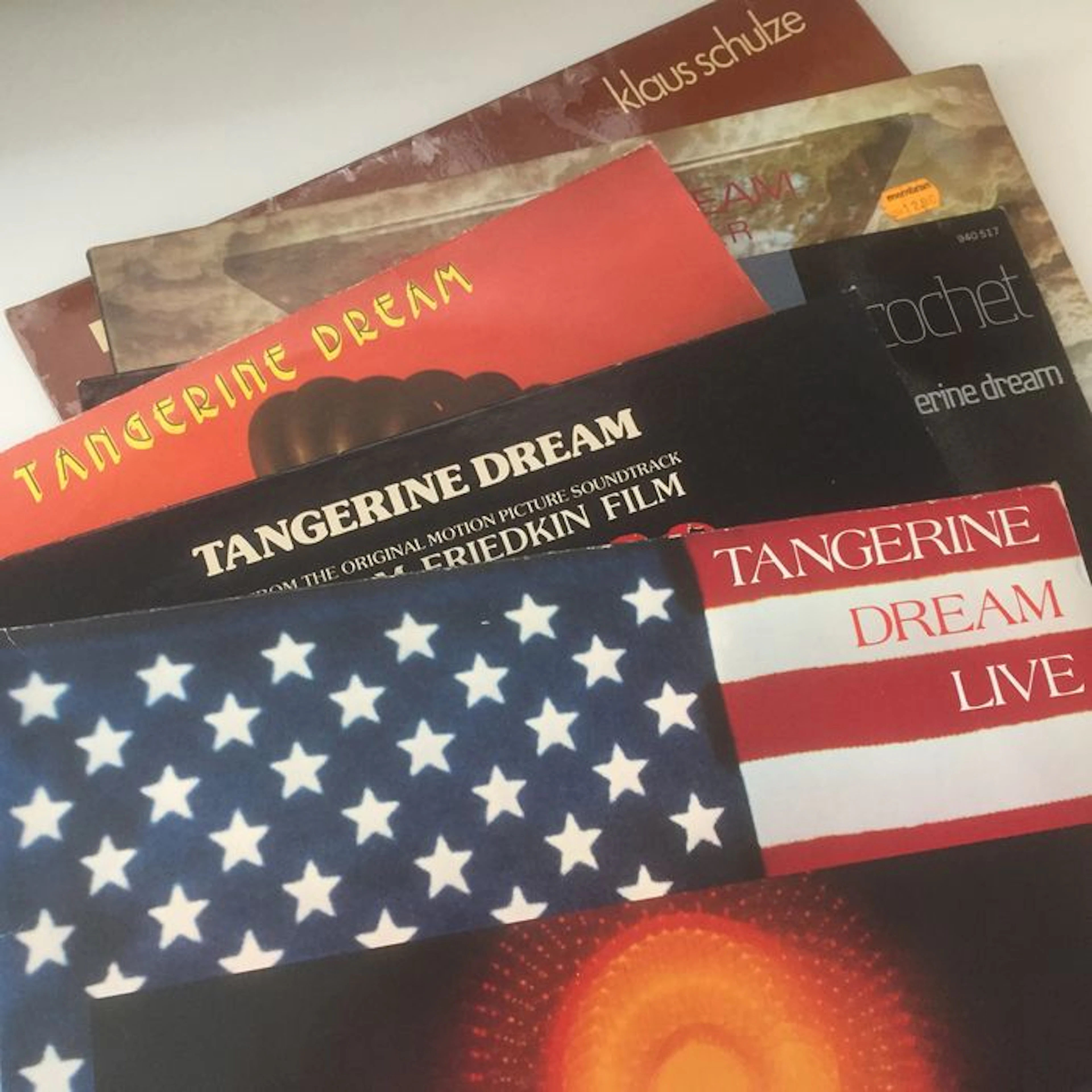 German electronic legends Tangerine Dream lot of 6 records