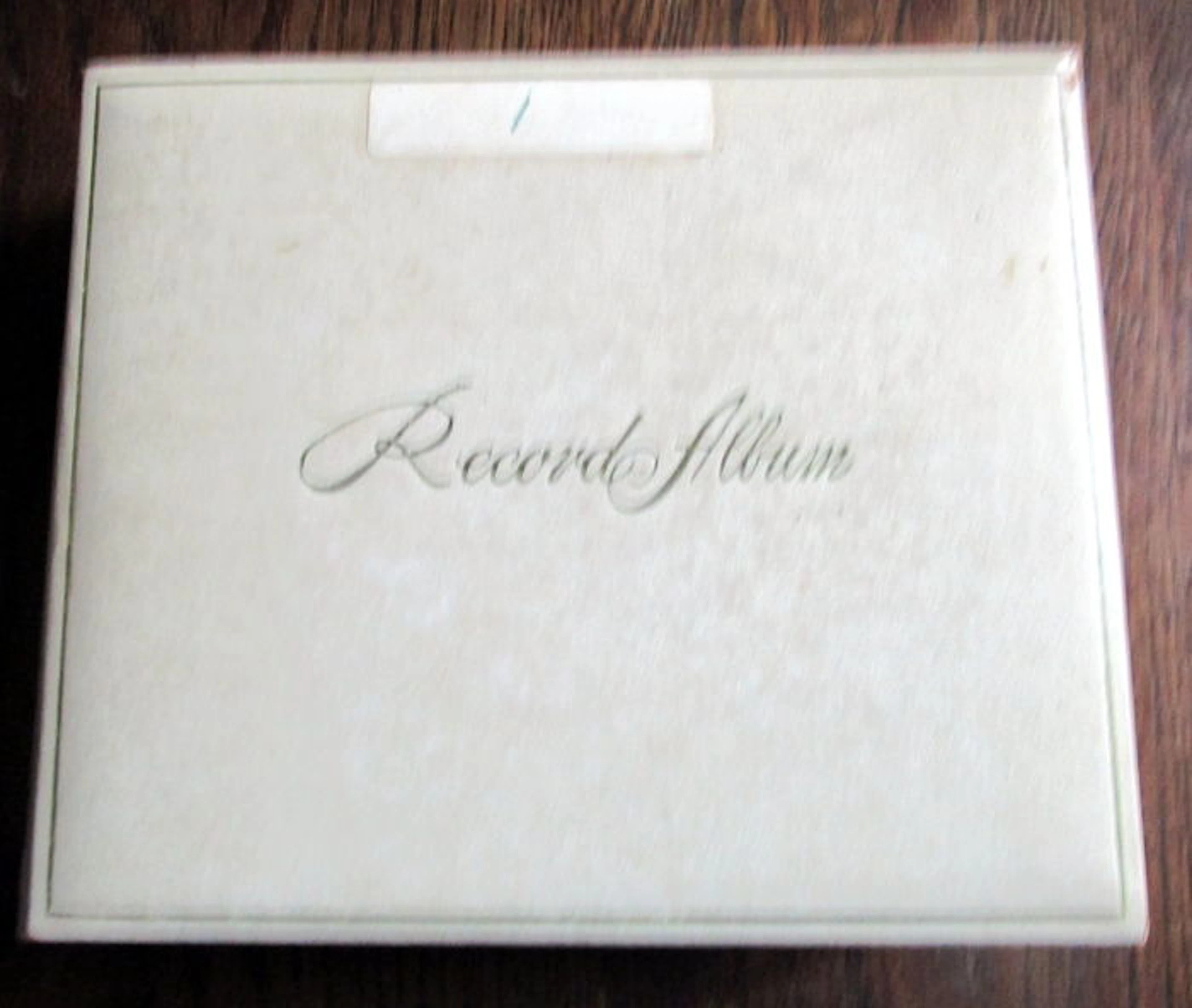beautiful vintage US record album of the 50's