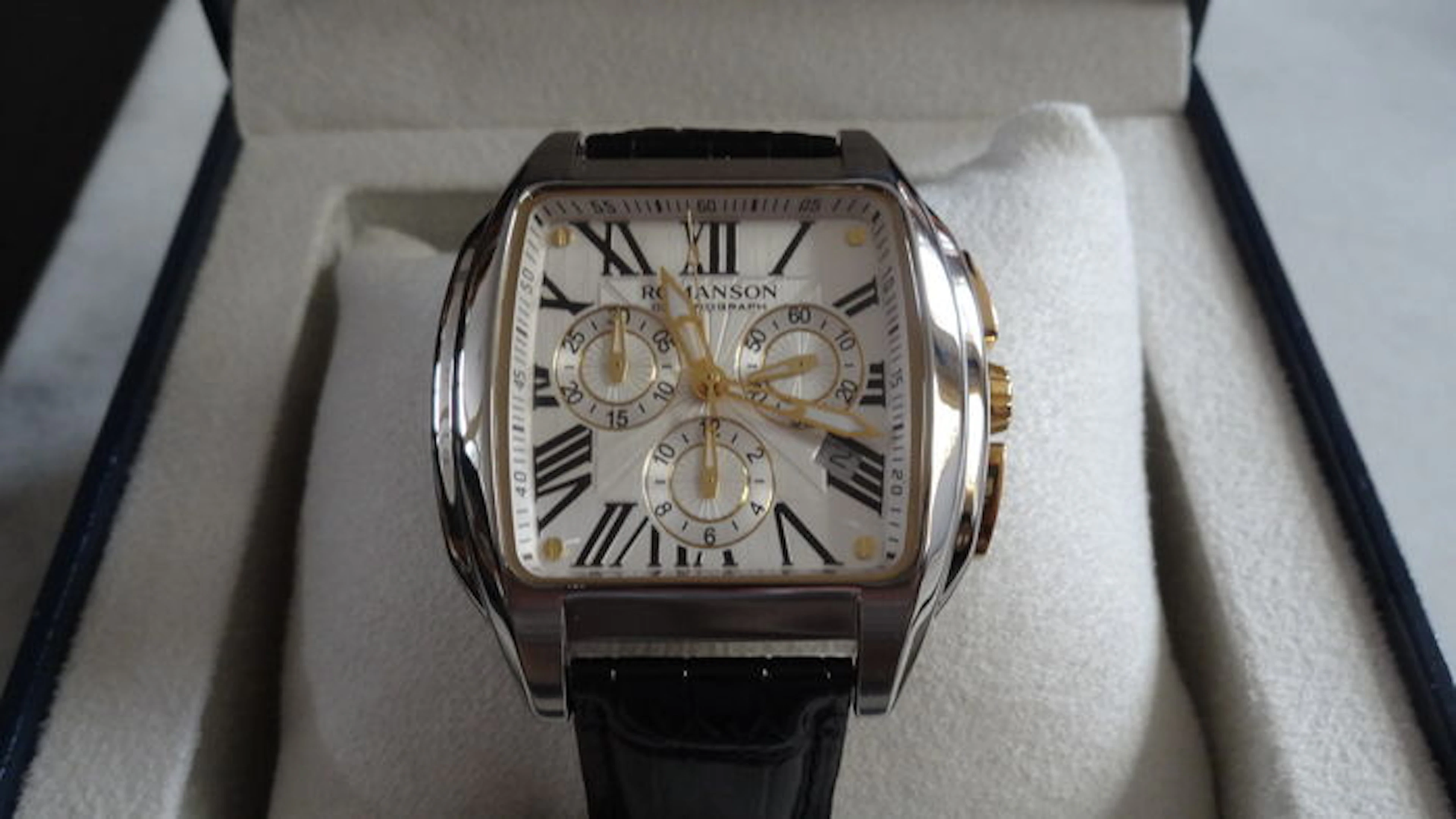 Romanson men's watch, chronograph