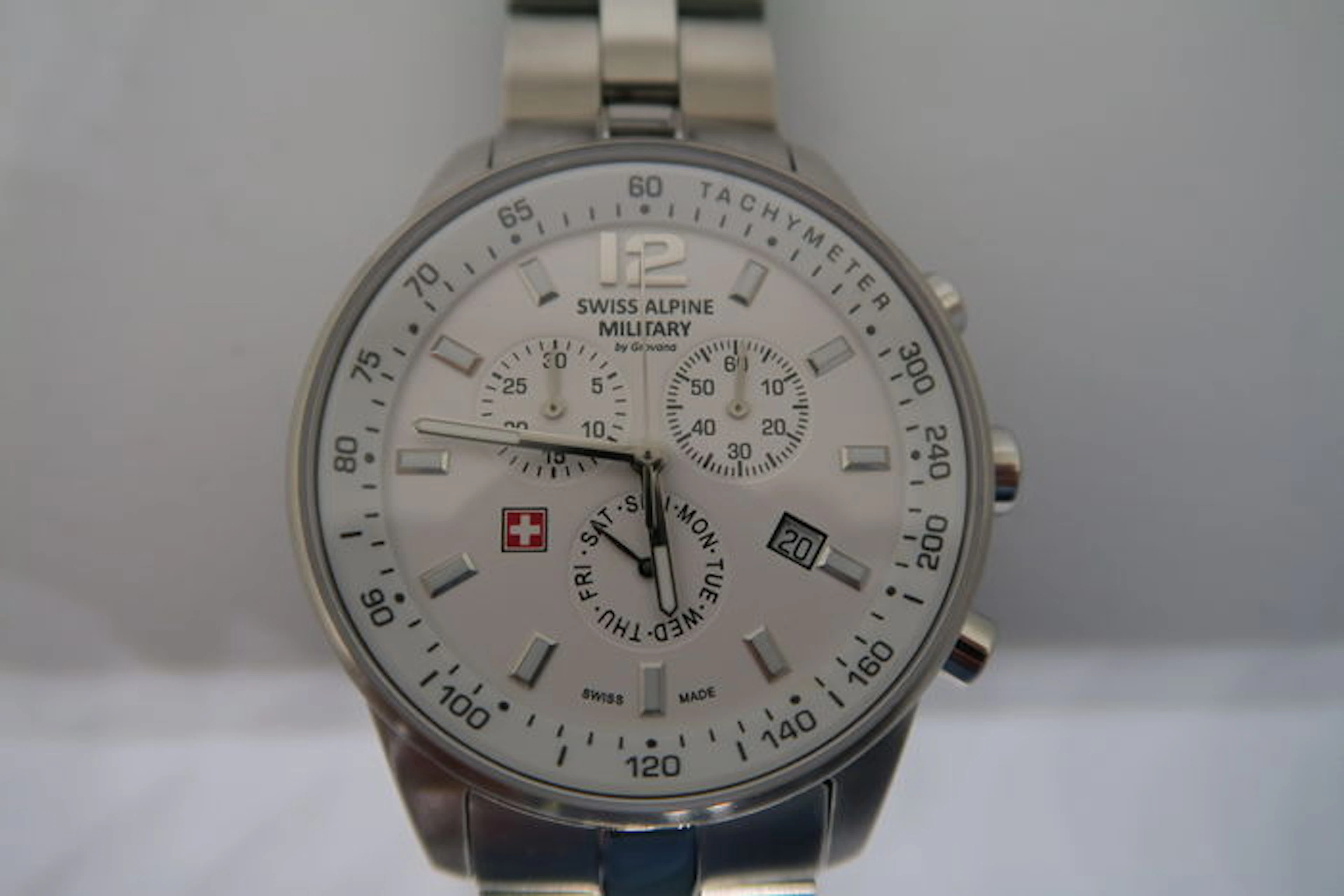 Swiss Alpine Military by Grovana chronograph – Men's wristwatch – Mint condition