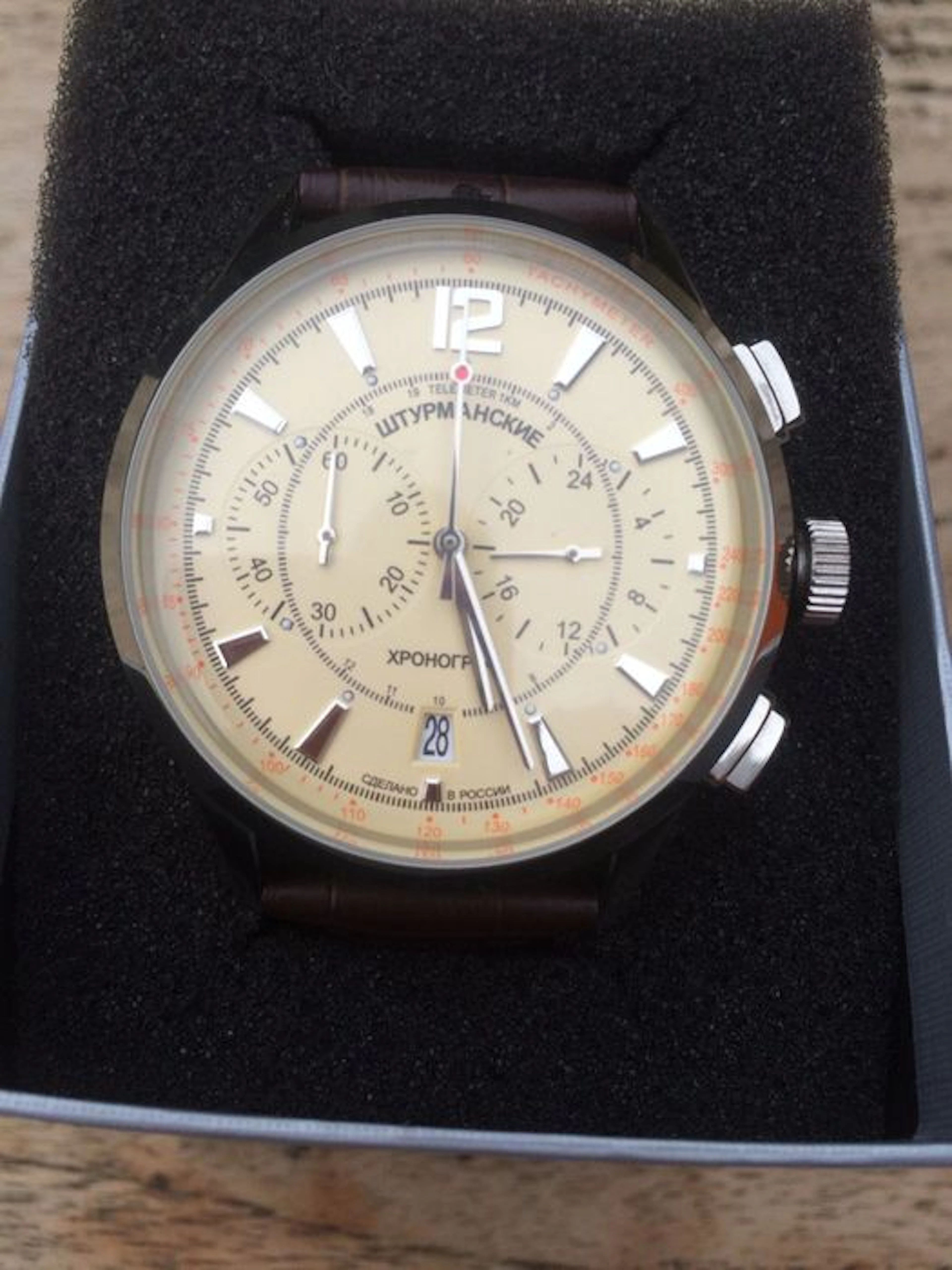 Poljot chronograph "Sturmanski" –men´s wristwatch