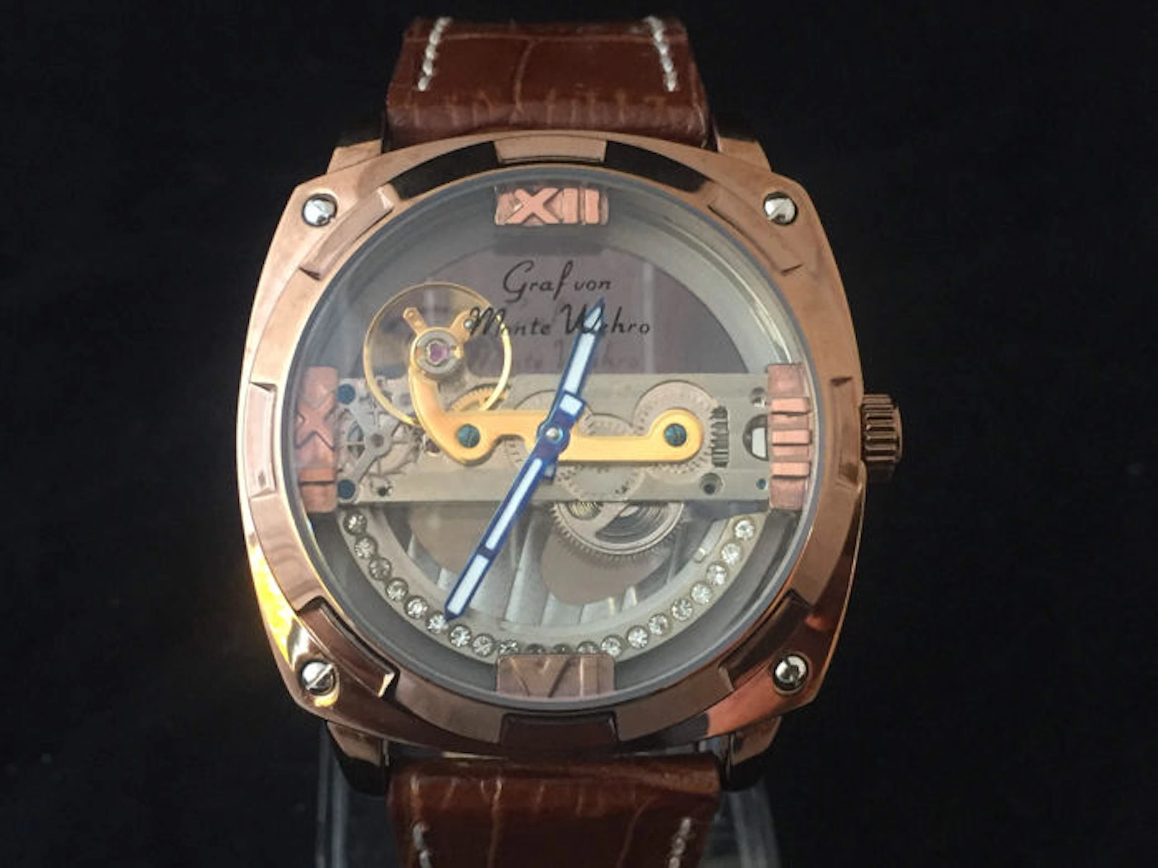 Graf von Monte Wehro "Skeleton" – Wristwatch – 2012