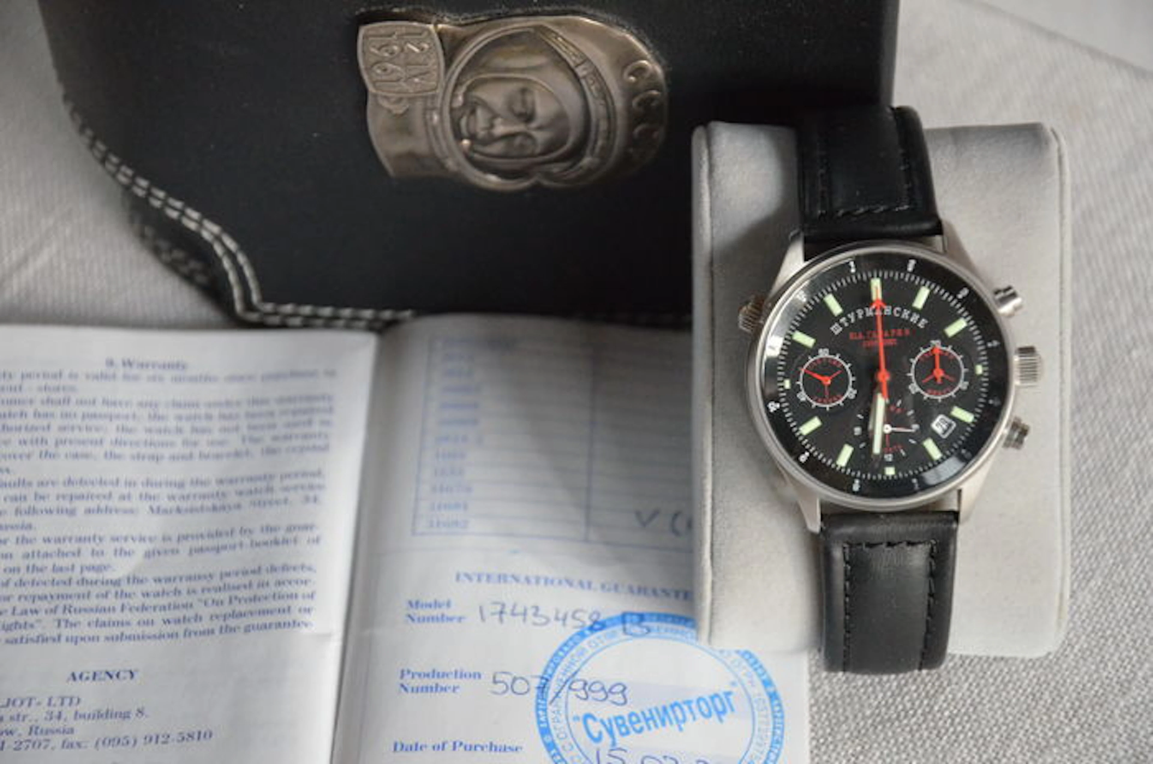 POLJOT Sturmanskie Gagarin 1961-2001 - Men's Watch - Limited Edition.