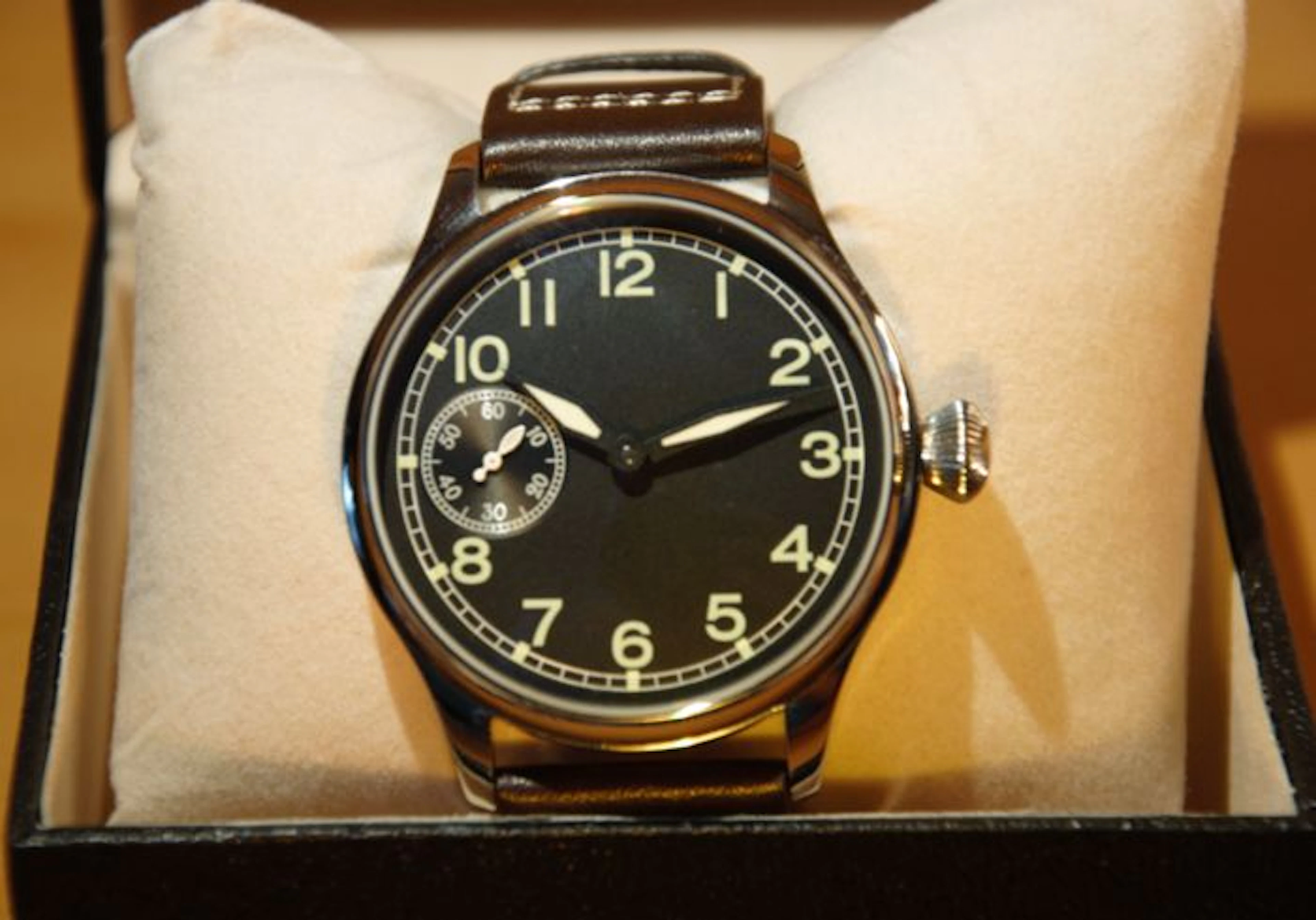 Parnis men's Aviator - Big Pilot - Flieger watch