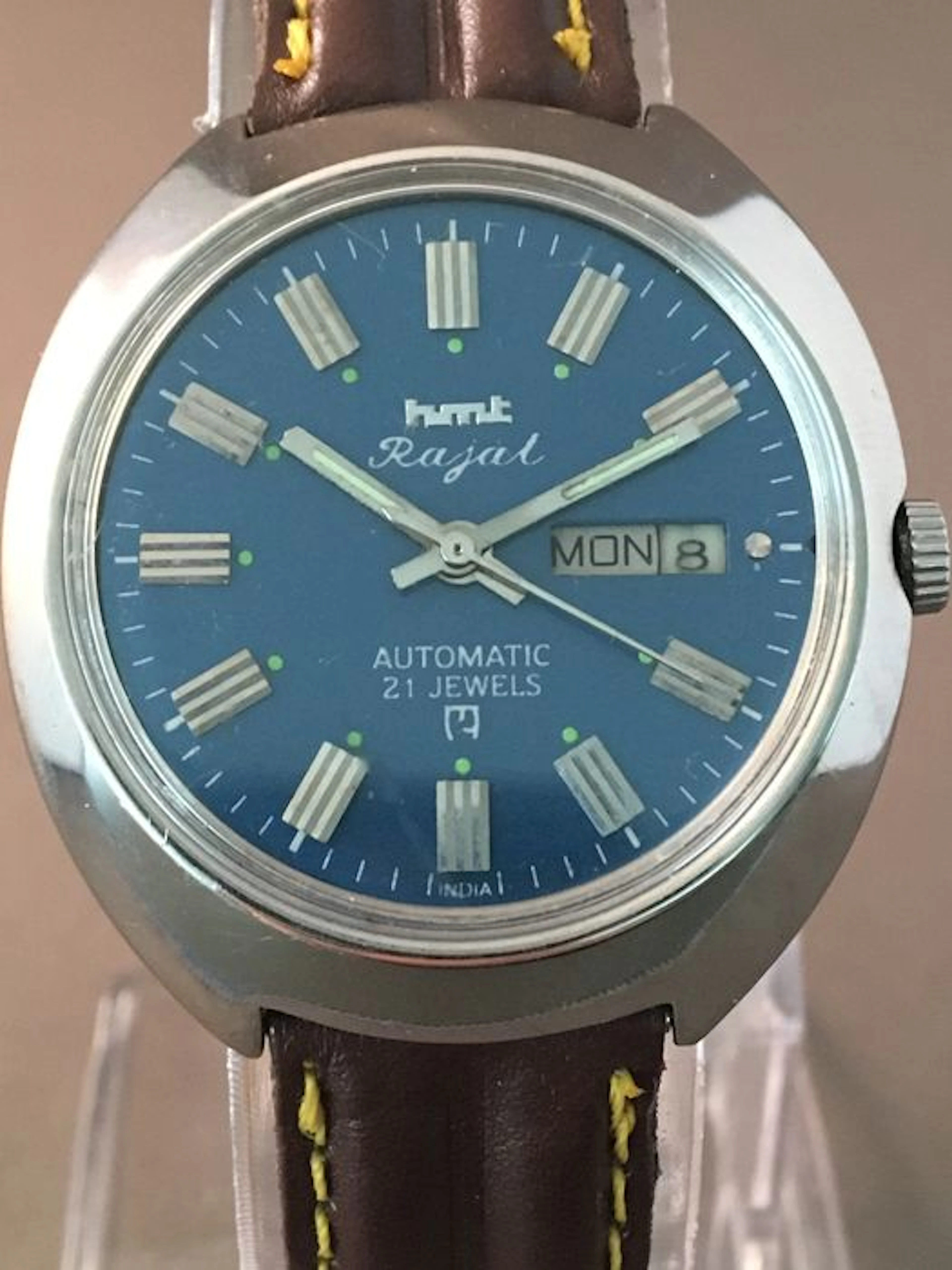 HMT Rajal automatic men's wristwatch - from around the 1970s.