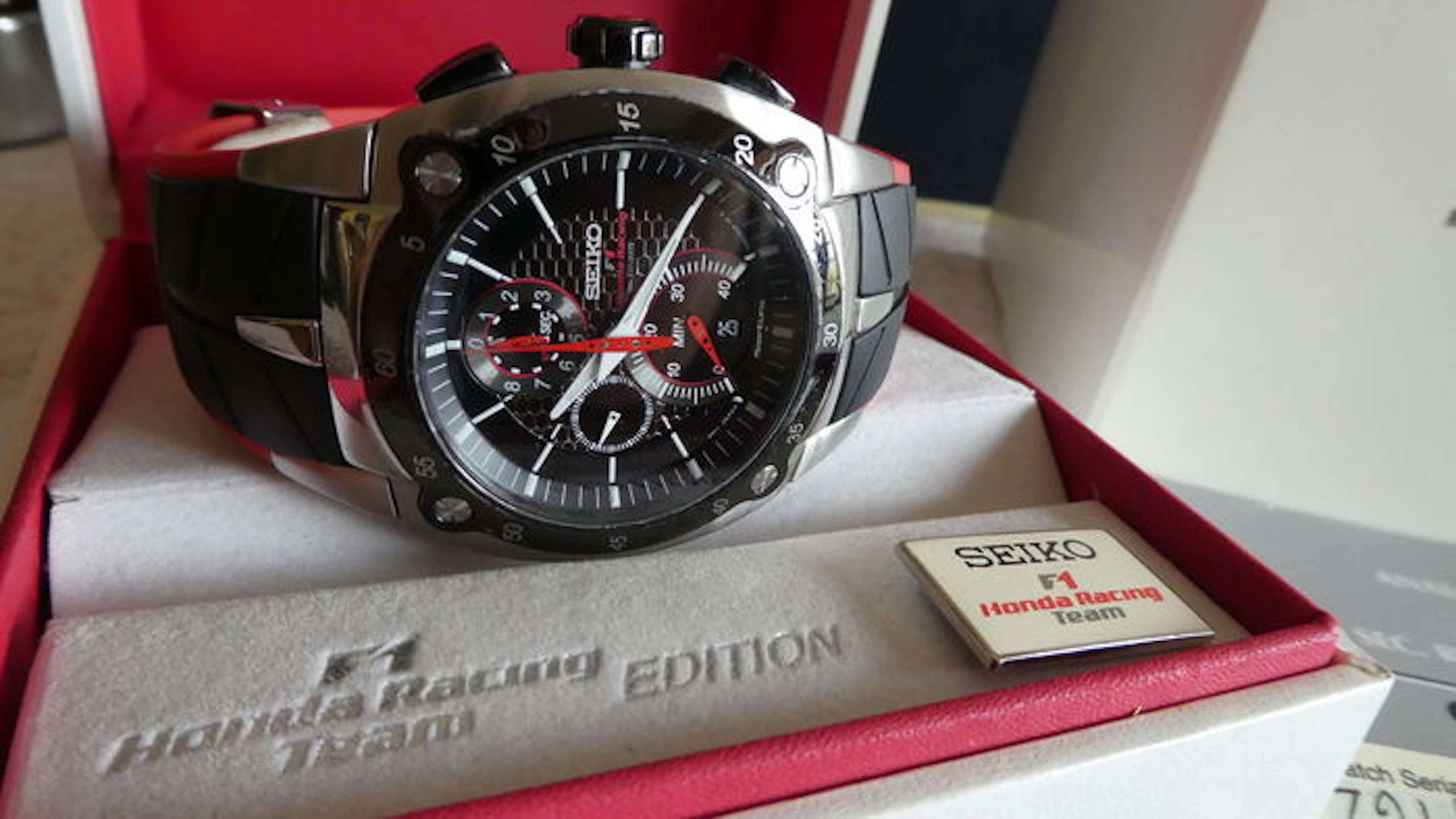 Seiko Watch F1 Honda Racing Team - men's watch - 2009