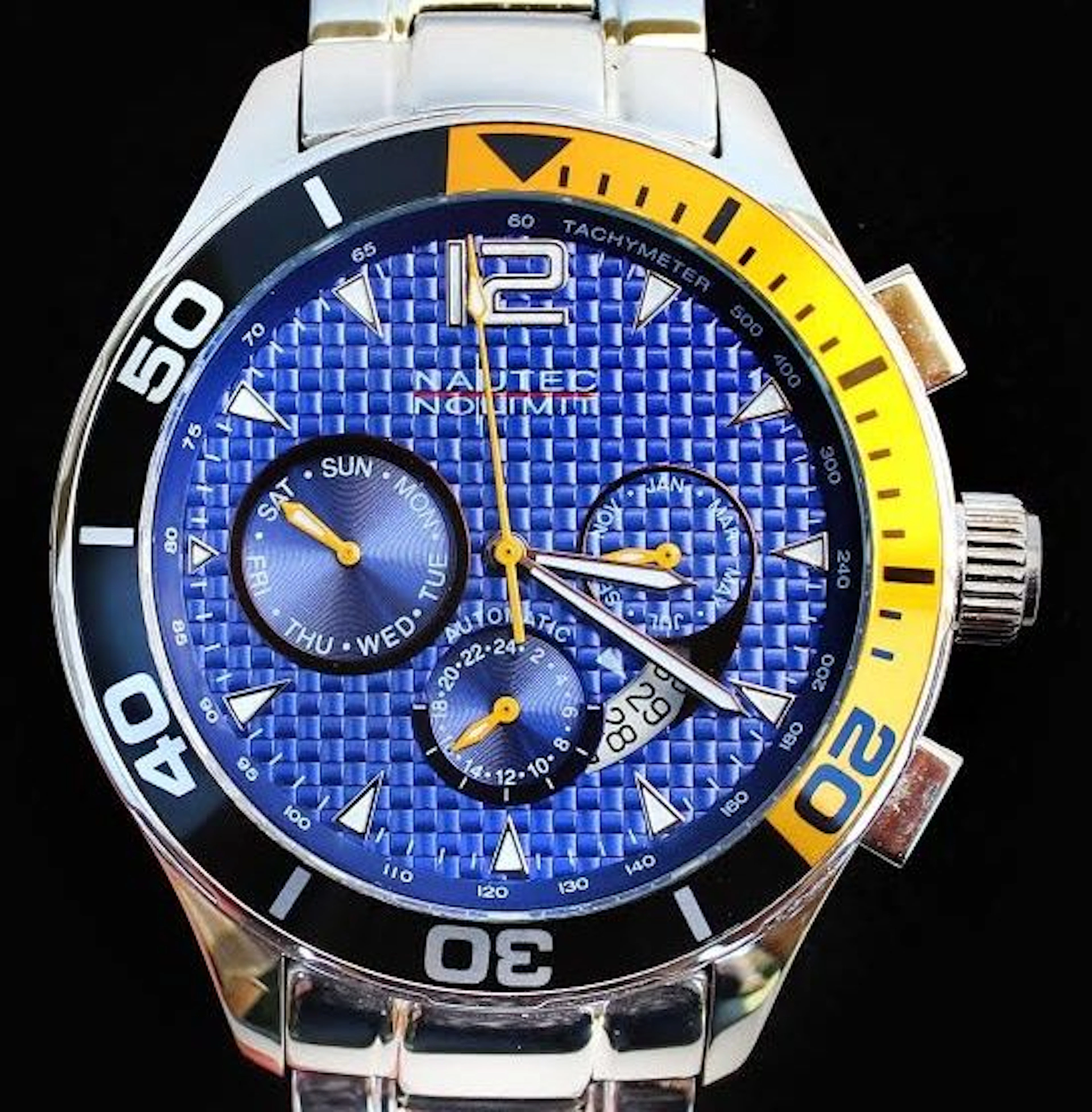 NNL Nautec No Limit CARVER chronograph - men’s wristwatch - 2016