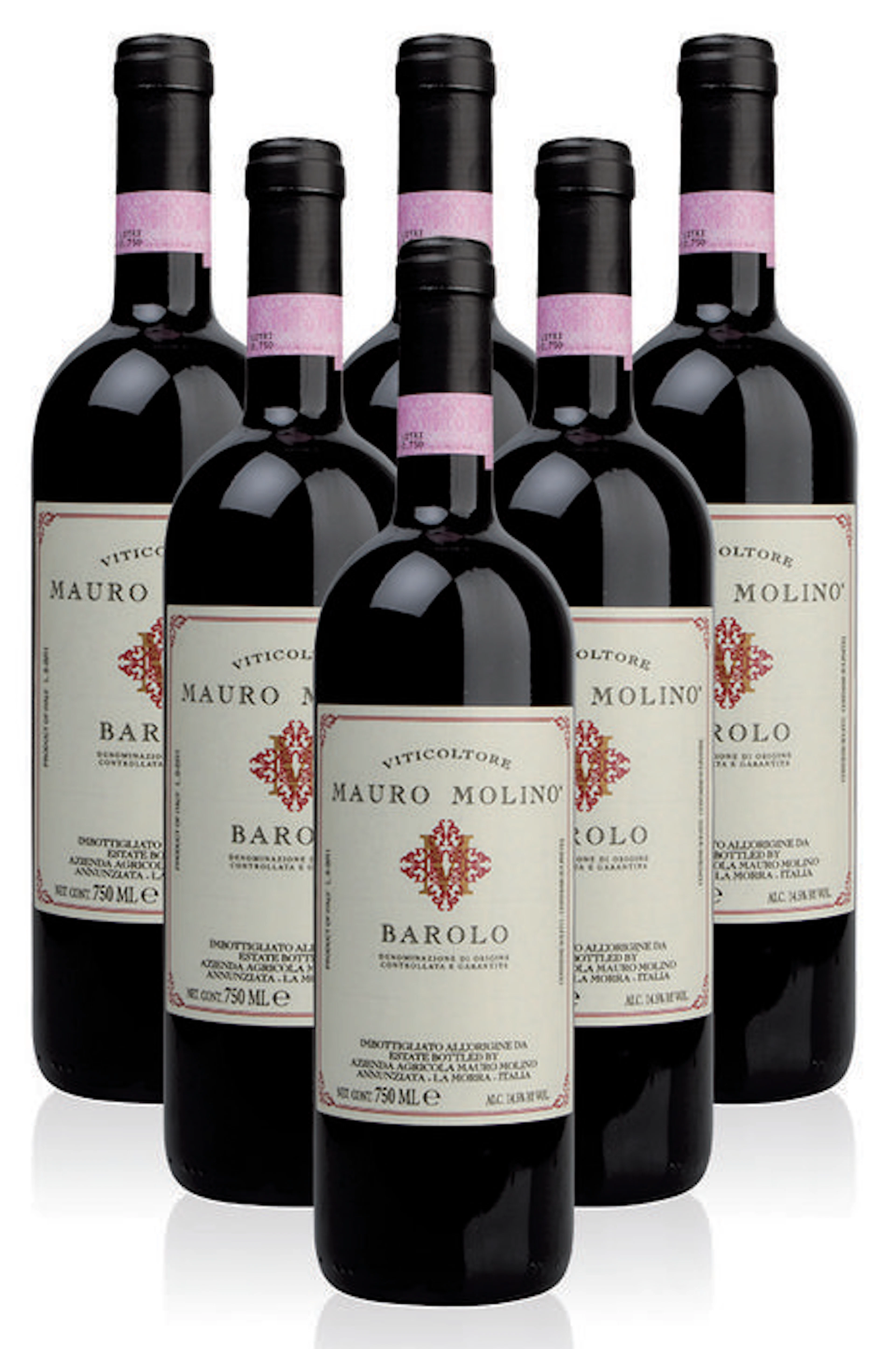 2012 Barolo D.O.C.G. Mauro Molina – 6 bottles of 0.75 l each