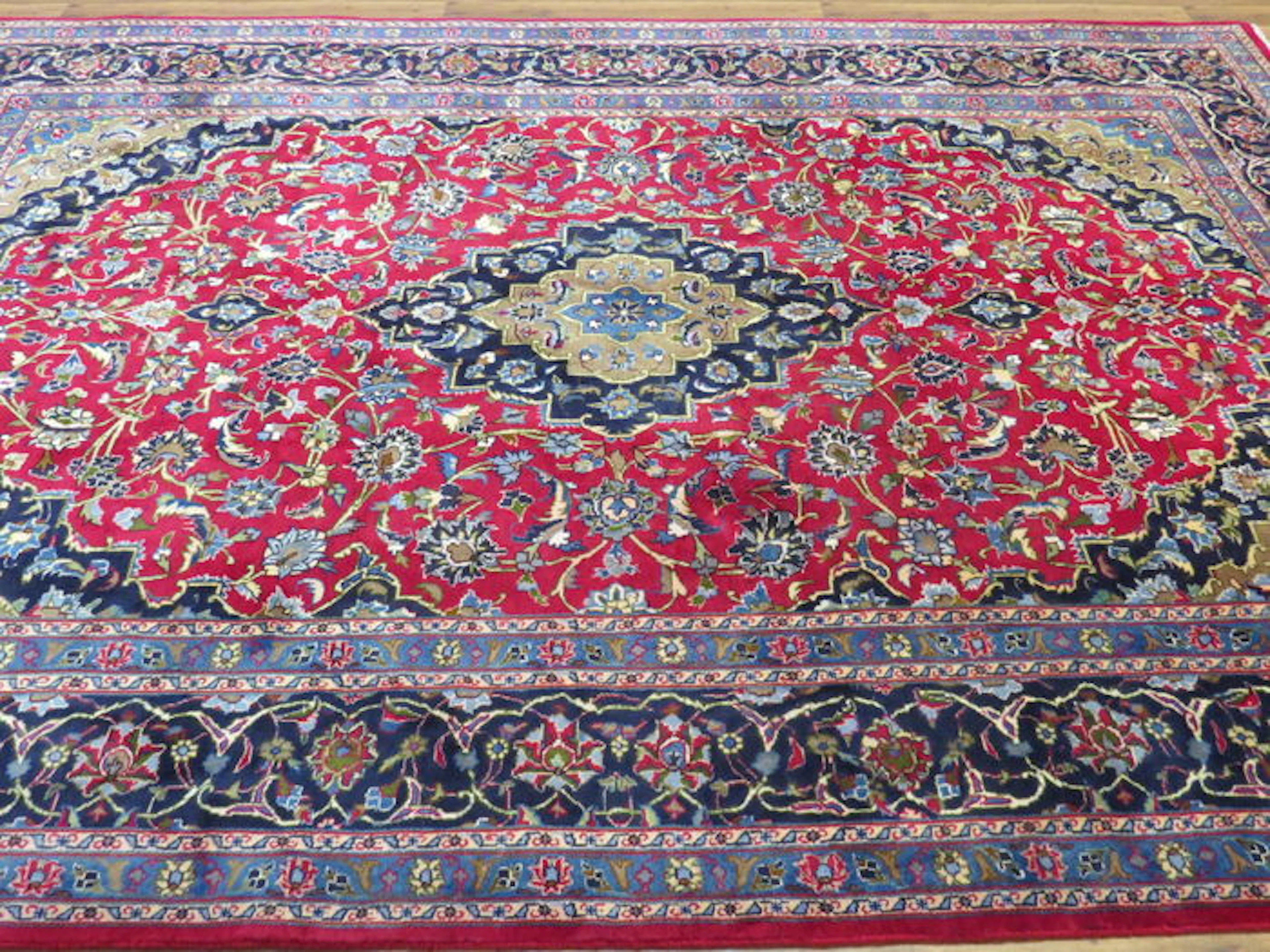 Traumhaft schöner Perserteppich Mashad/Iran cm 355x248, ca. 10-15 Jahre TOP ZUSTAND