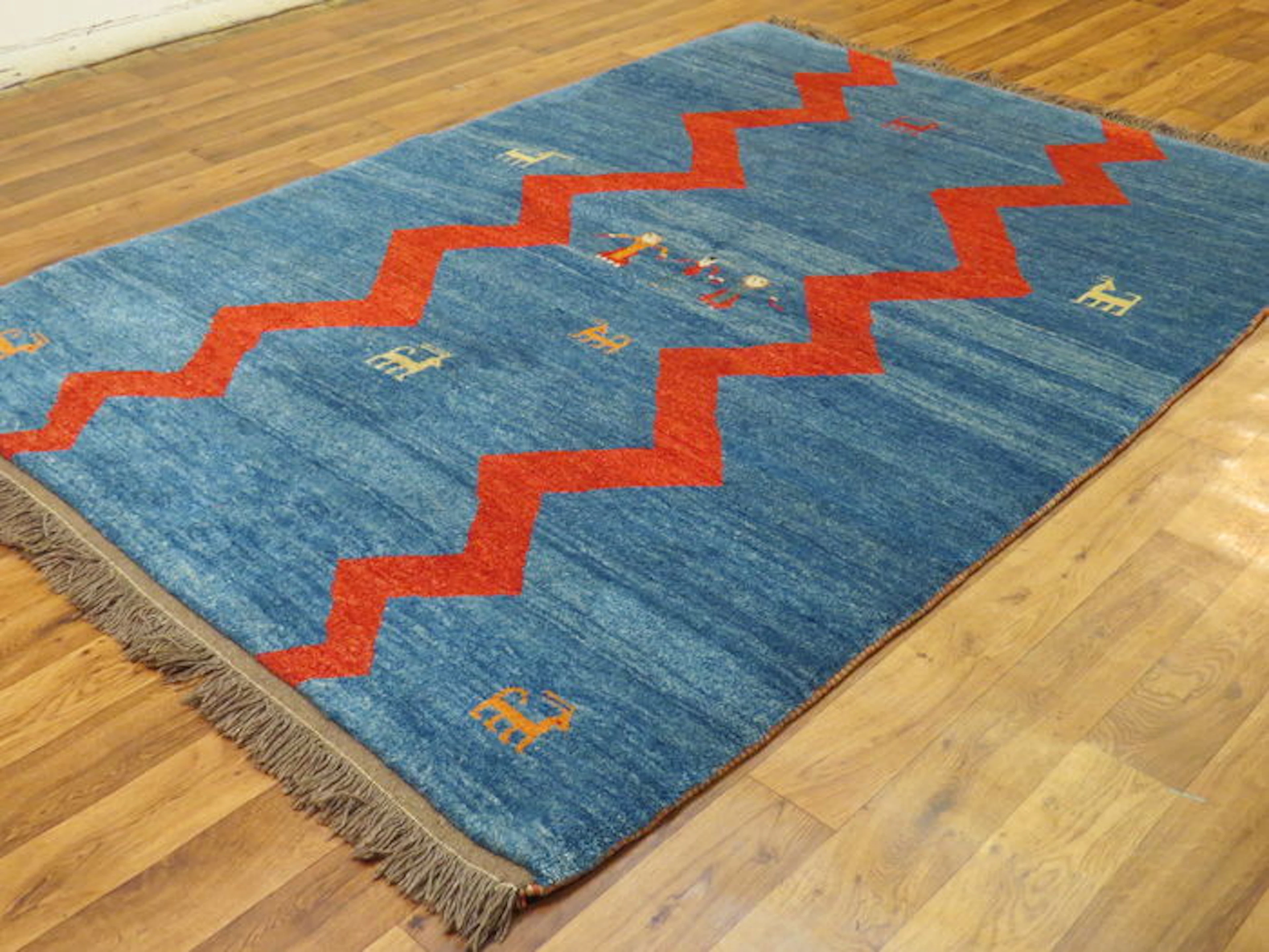 Traumhaft schöner Perserteppich Gabbeh/Iran cm 240x175 um 1995-2000 Top Zustand Naturfarben ab € 1,00 Kein Mindestpreis