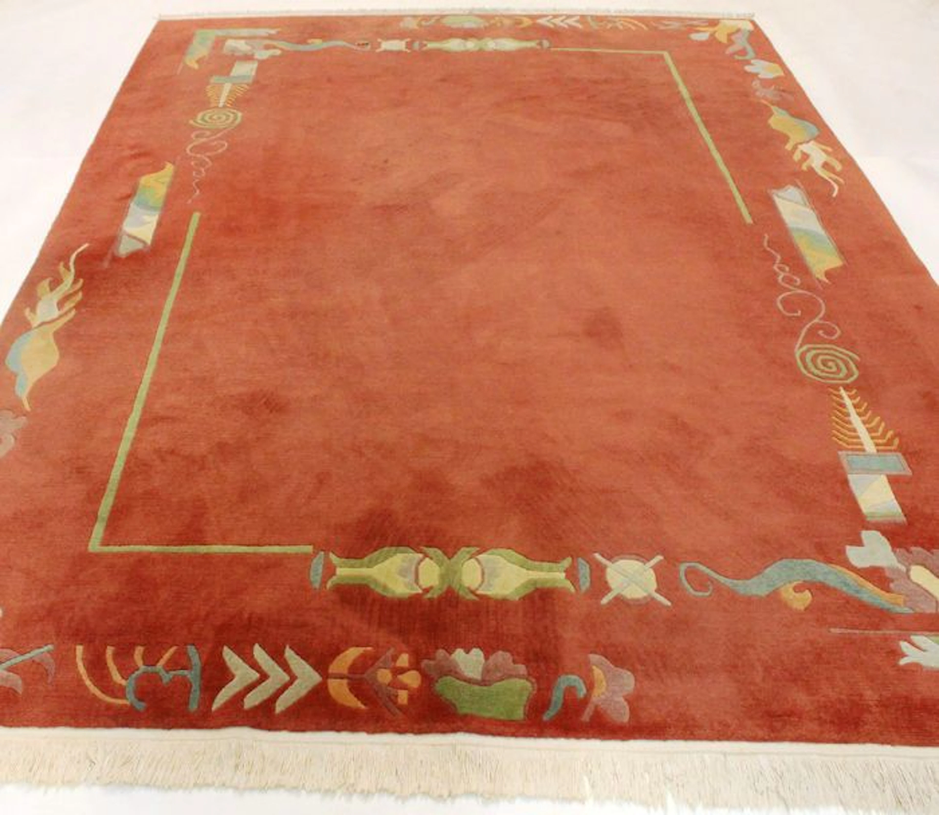 Wunderschöner Moderner Orientteppich Nepal Tibet 350X245cm Made in Nepal