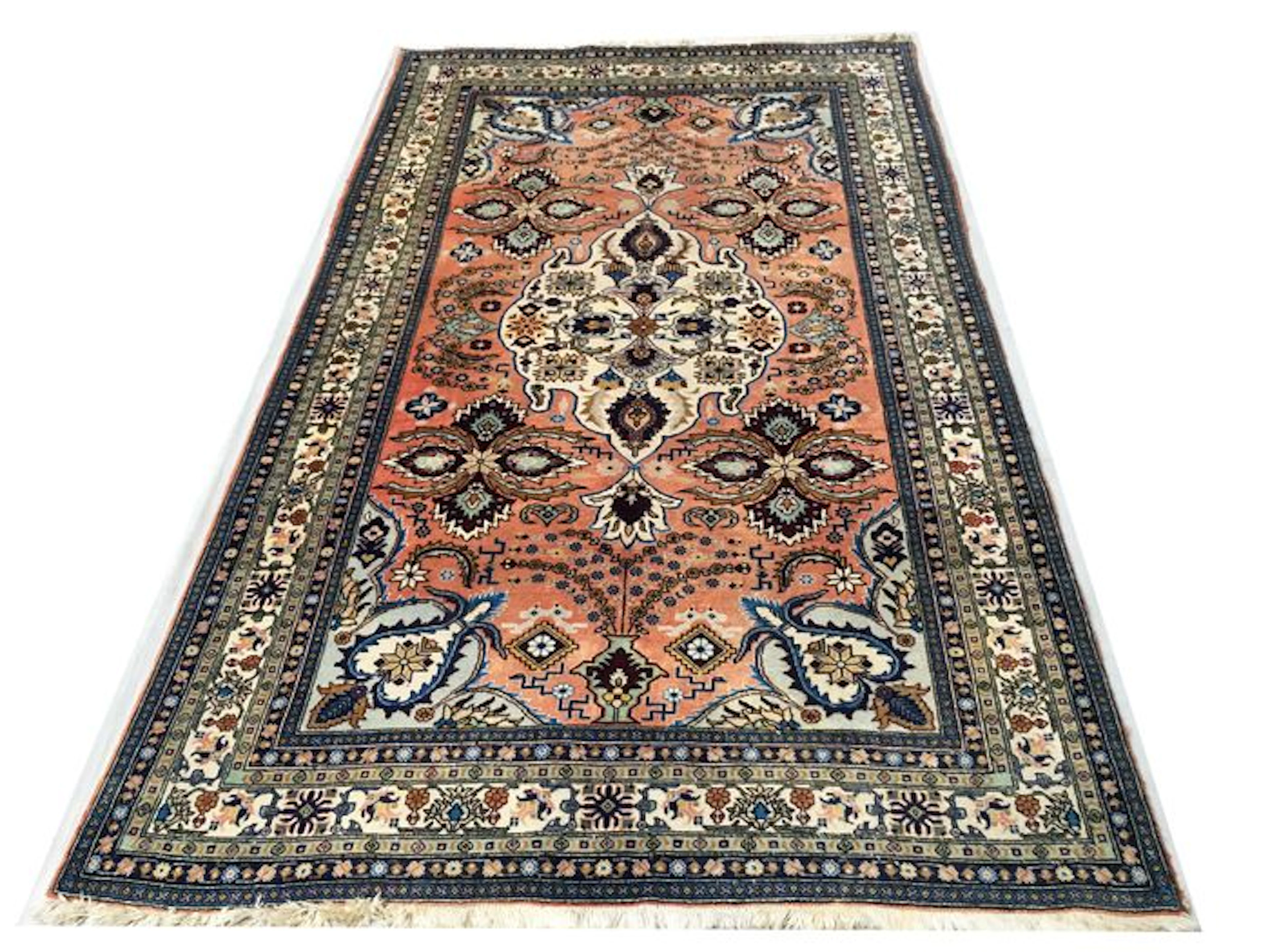 Tapis d'Orient fait main: Ardabil 267x169 cm vers 1970 !