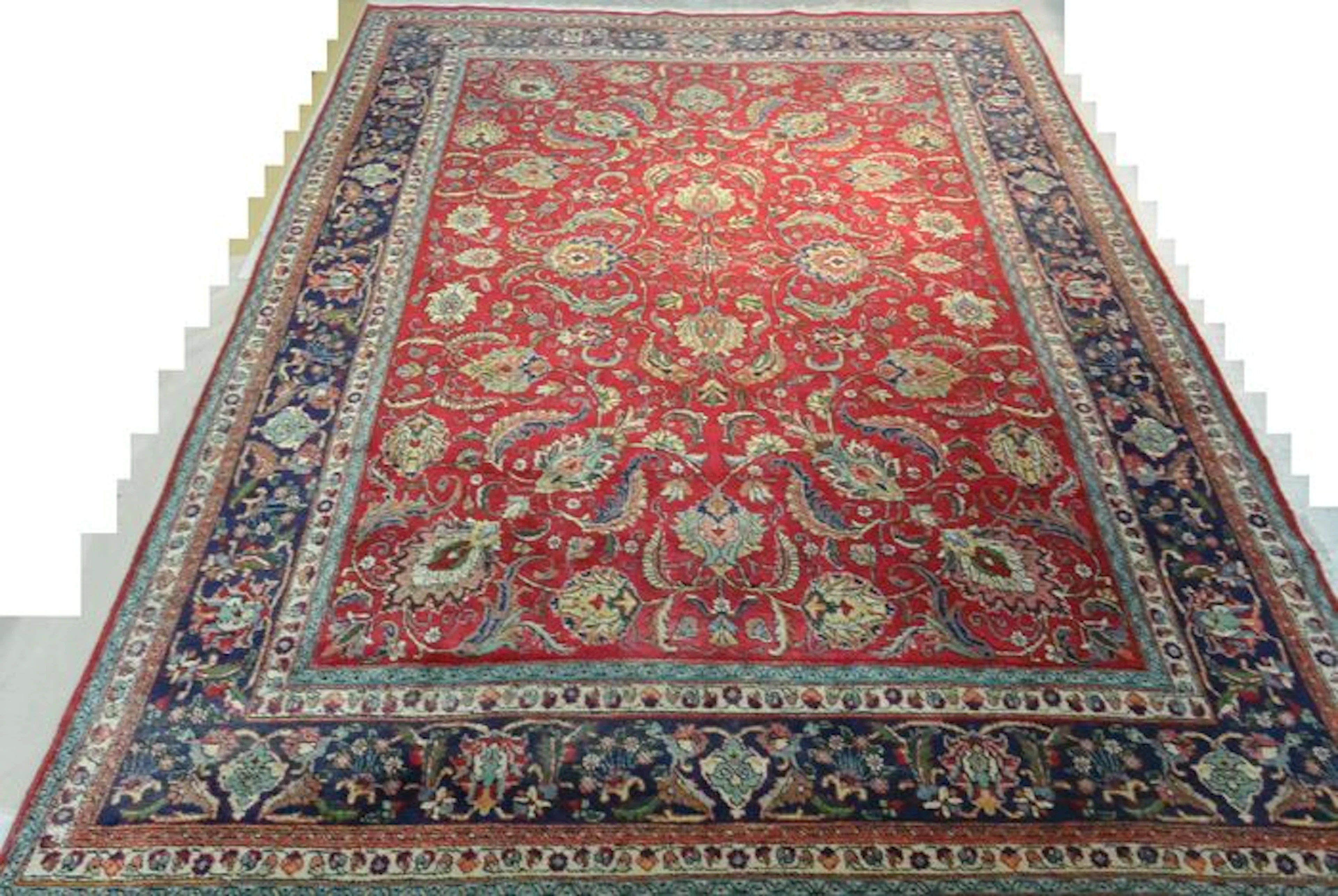 Wunderschöner Perserteppich 327 x 233 cm. Ende des 20. Jh.