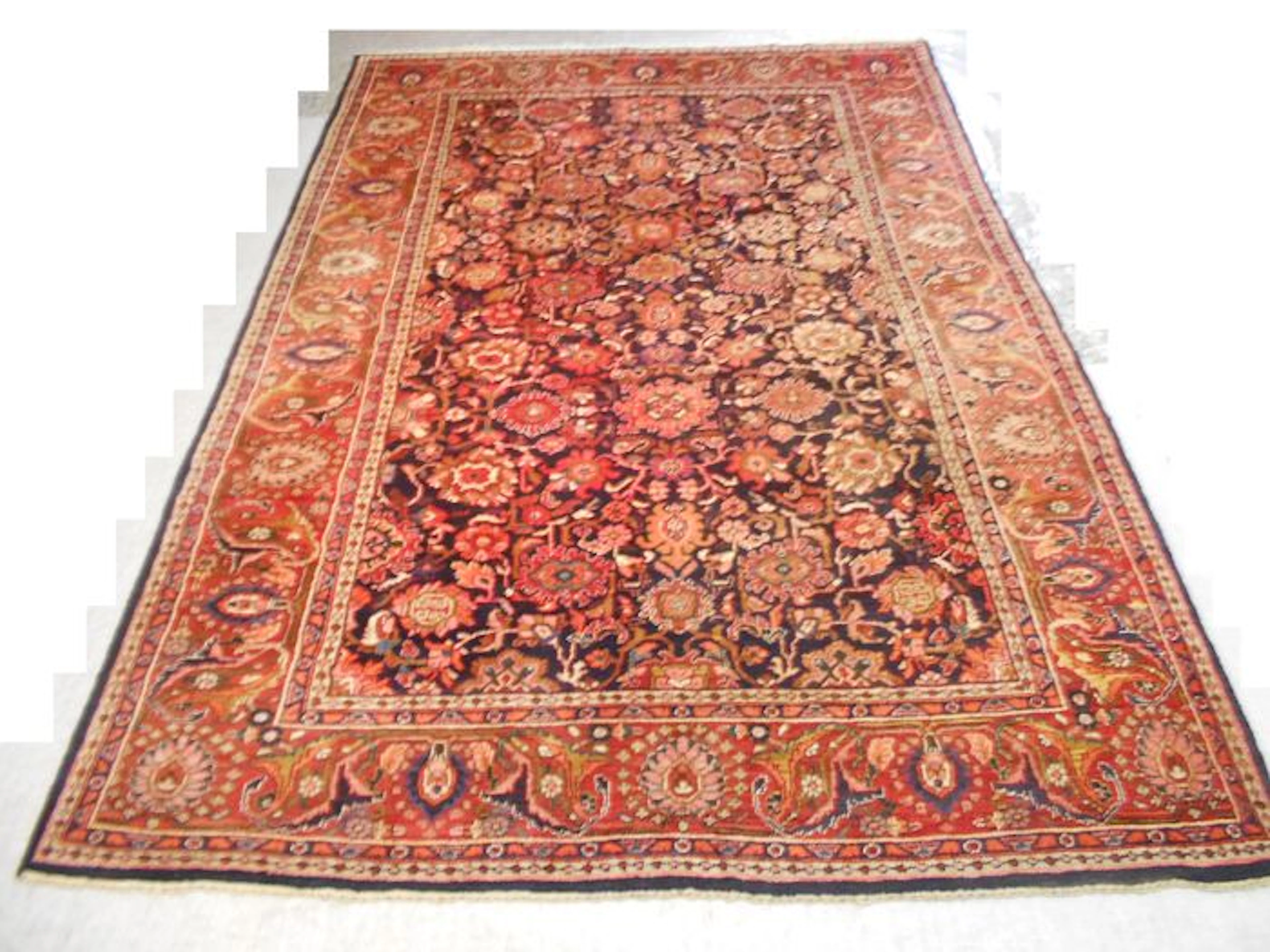 Wunderschöner Tabriz Perserteppich 306 x 216 cm , Mitte des 20. Jh.
