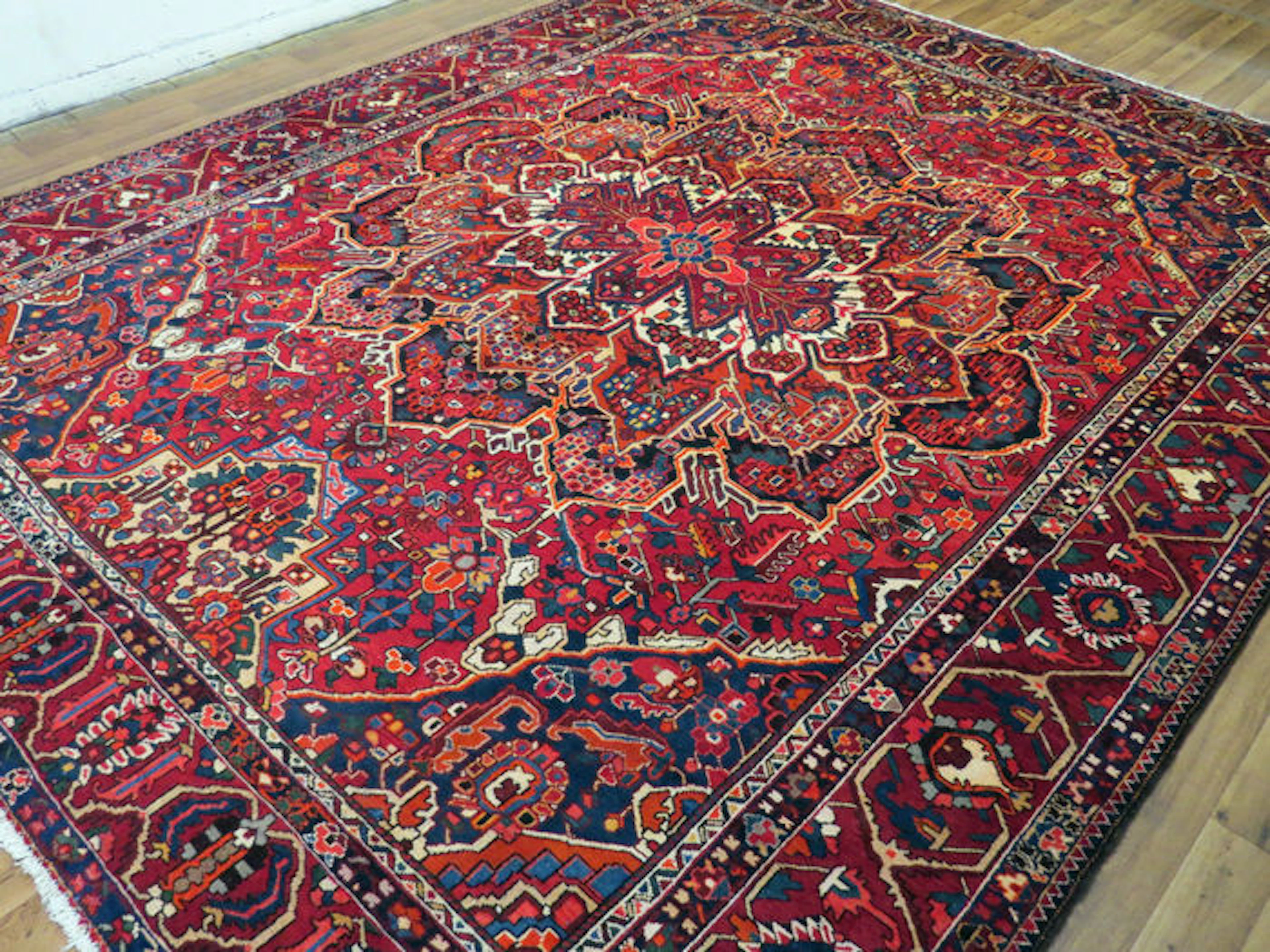 Traumhaft schöner Perserteppich Bakhtiar/Iran cm 400x324 Nr. 5040 Klassieker Semi Antik ca. Mitte 1900 jhd. Naturfarben Top Zustand