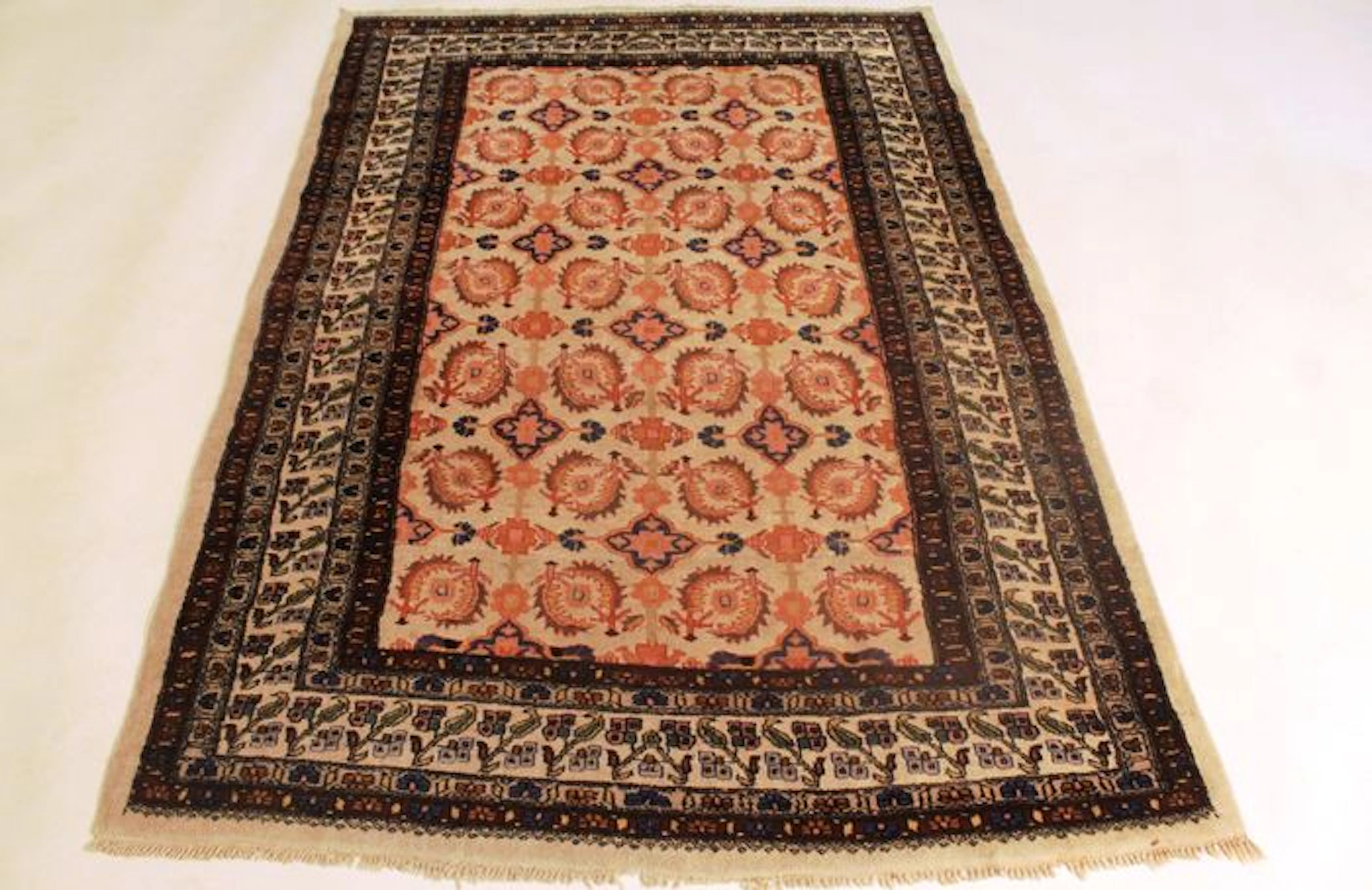 Orientteppich Buchara Jomut Ziegler Muster um 1980/1990 Muster Made in Pakistan 130X190cm