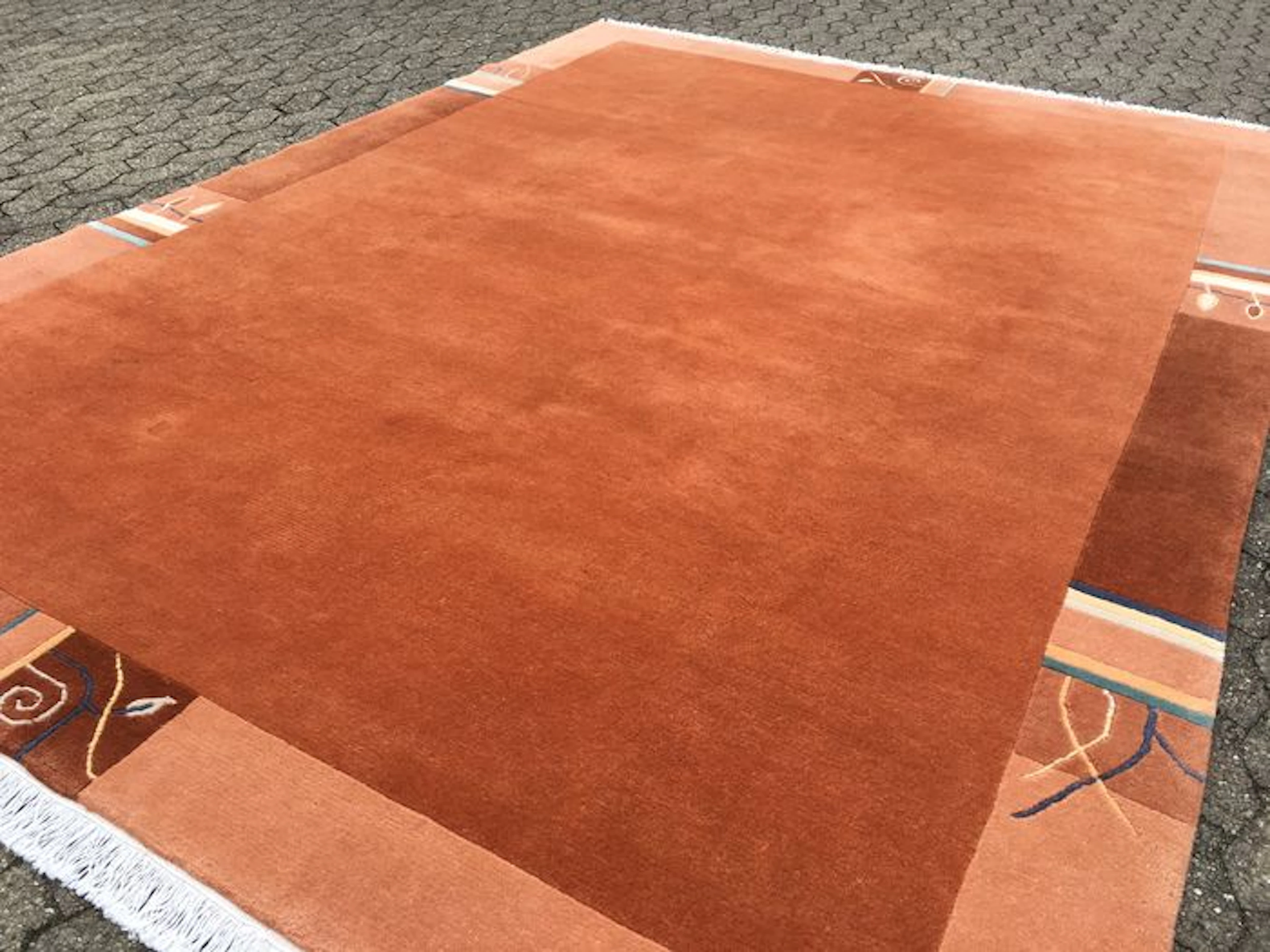 Modern XXL NEPAL - oriental carpet - approx. 343 x 250 cm, 21st century