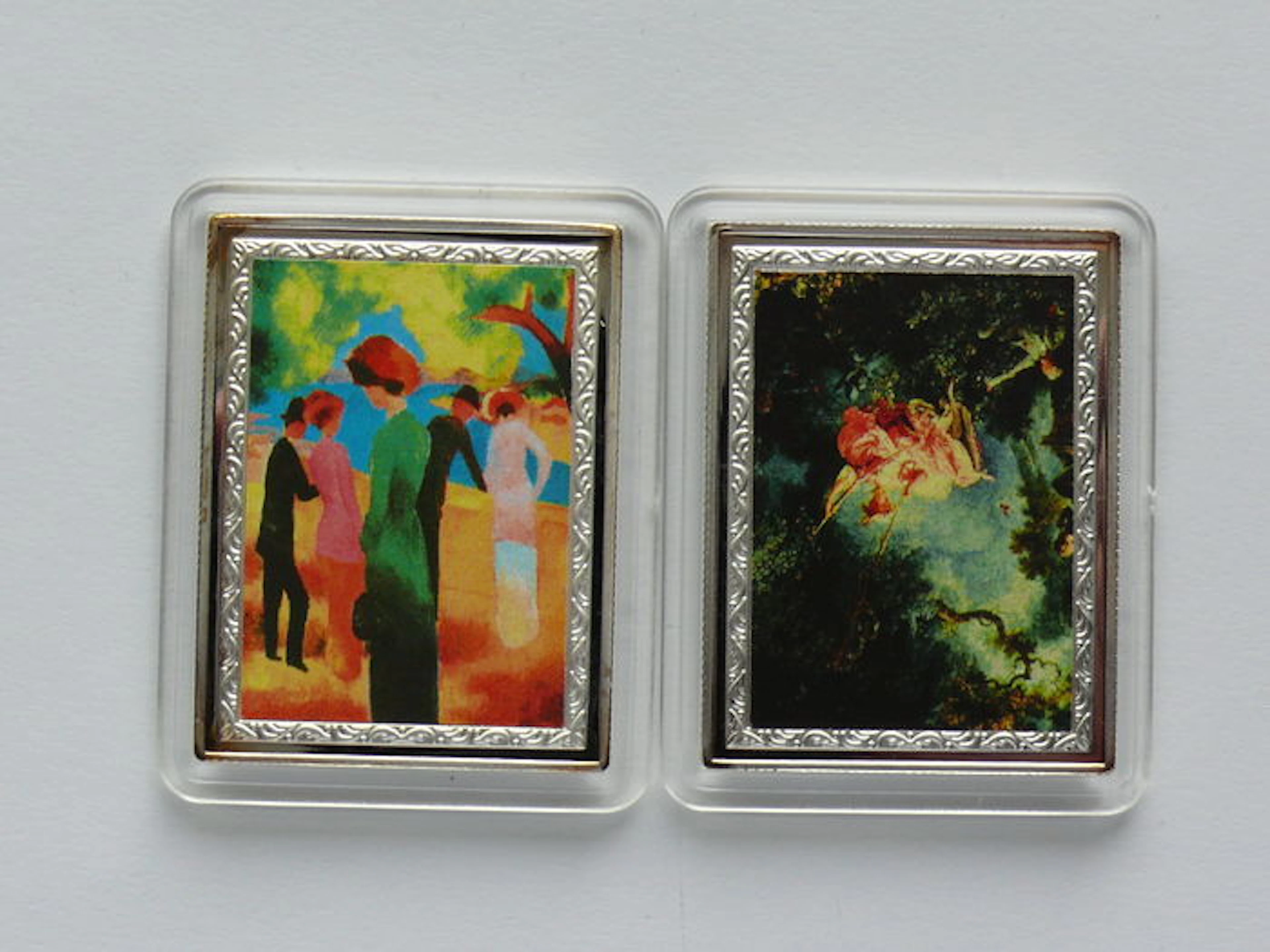 Congo – 10 Francs 2007 'masterworks of art' (2 variants)