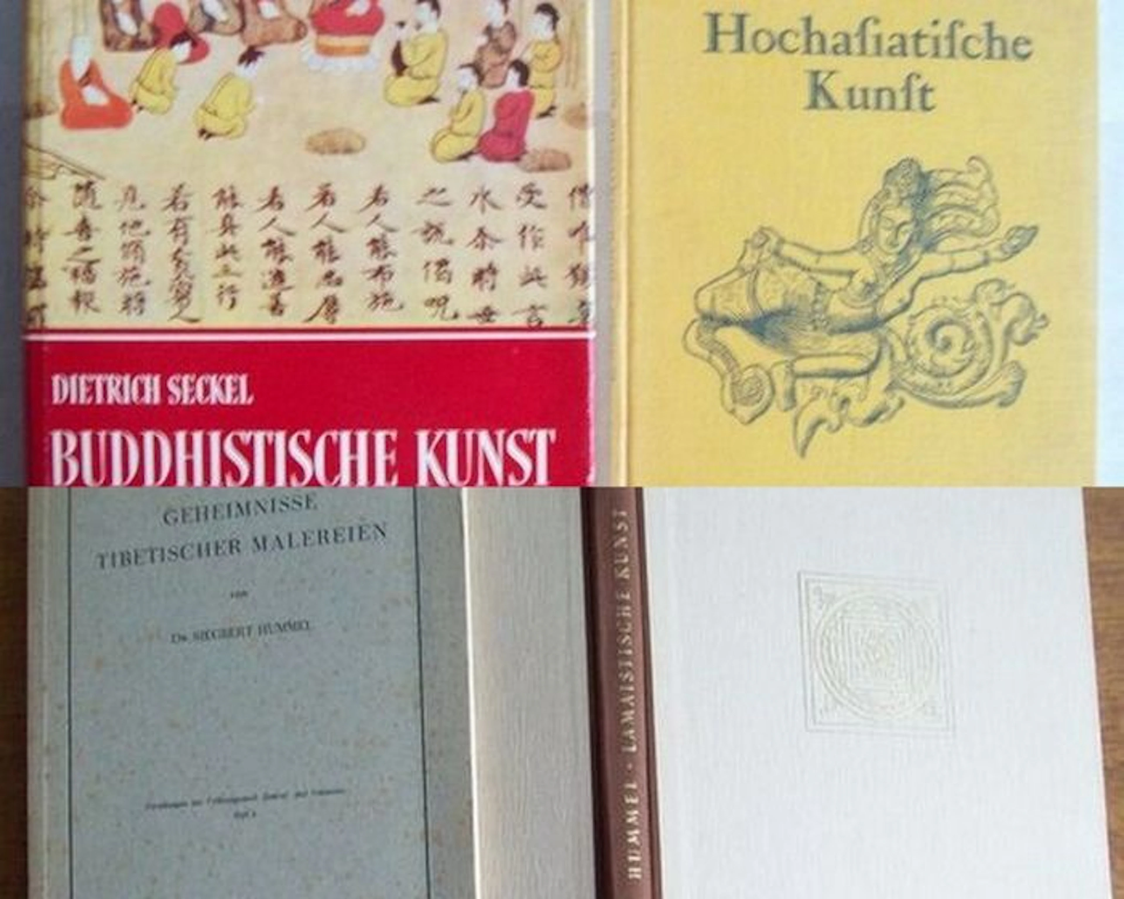 Lot with 4 books about Central and East Asia - 1932/1957