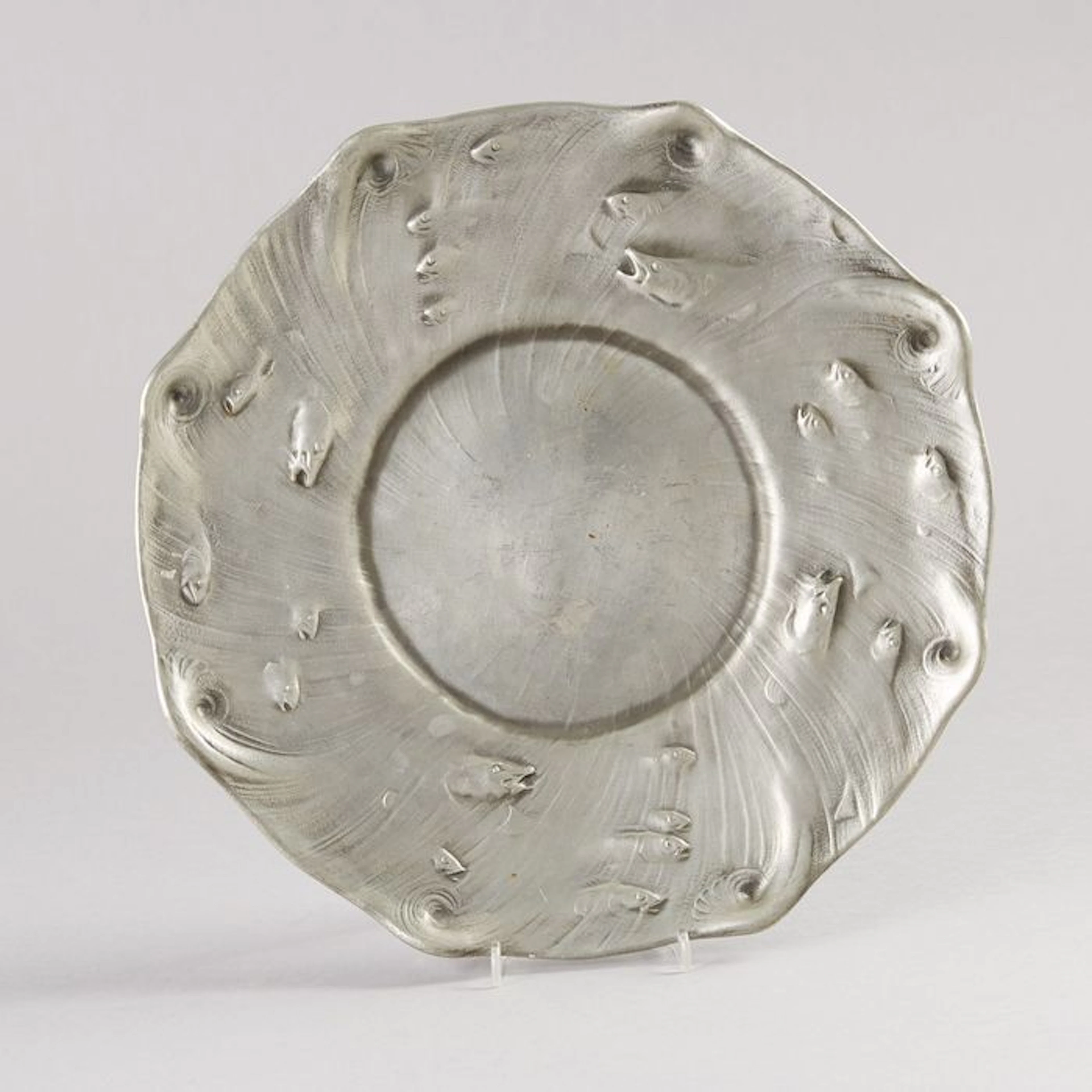 Olof Ahlberg for Schreuder & Olsson - pewter platter