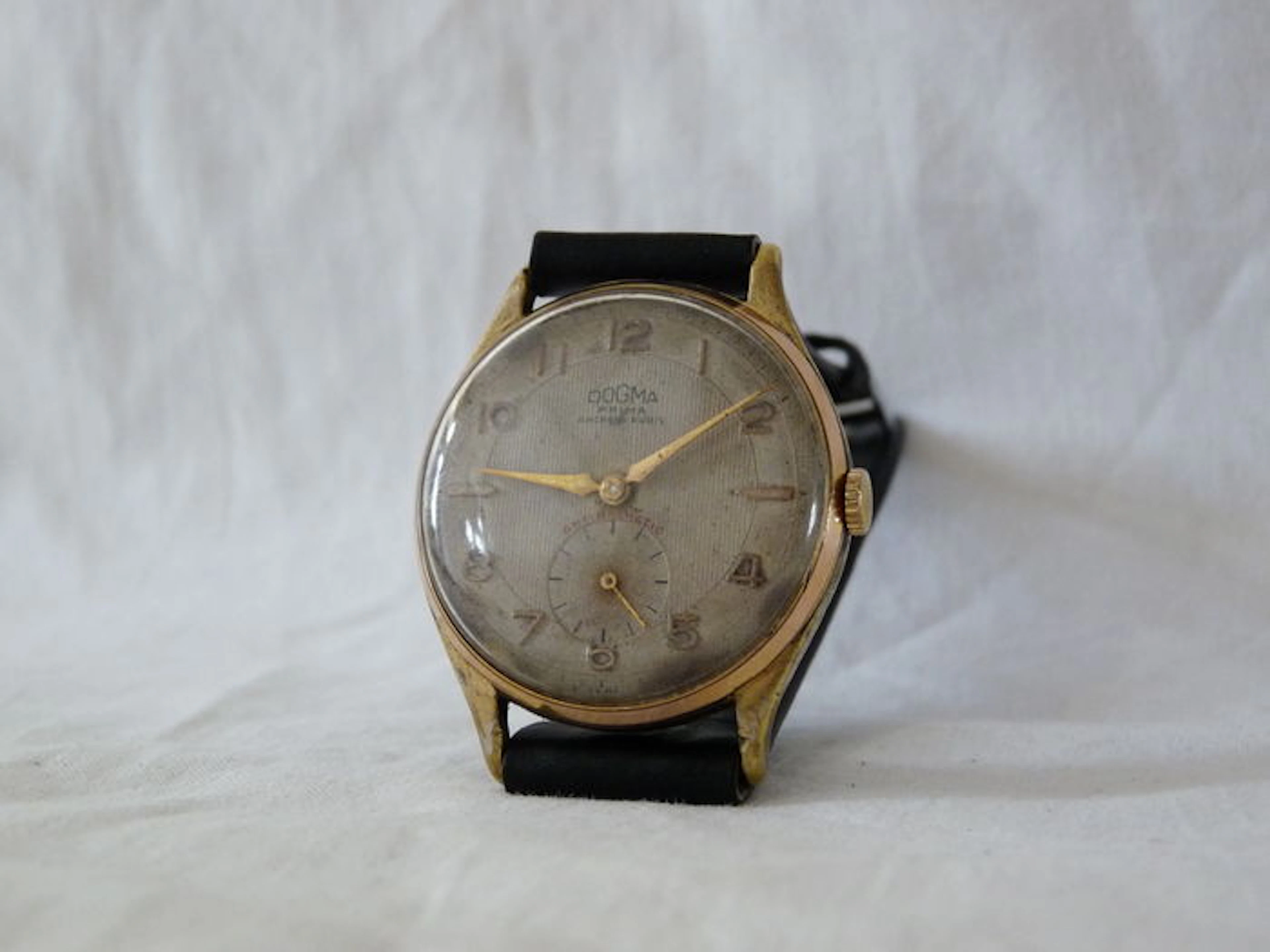 Dogma Prima men's wristwatch, 1940s/1950s