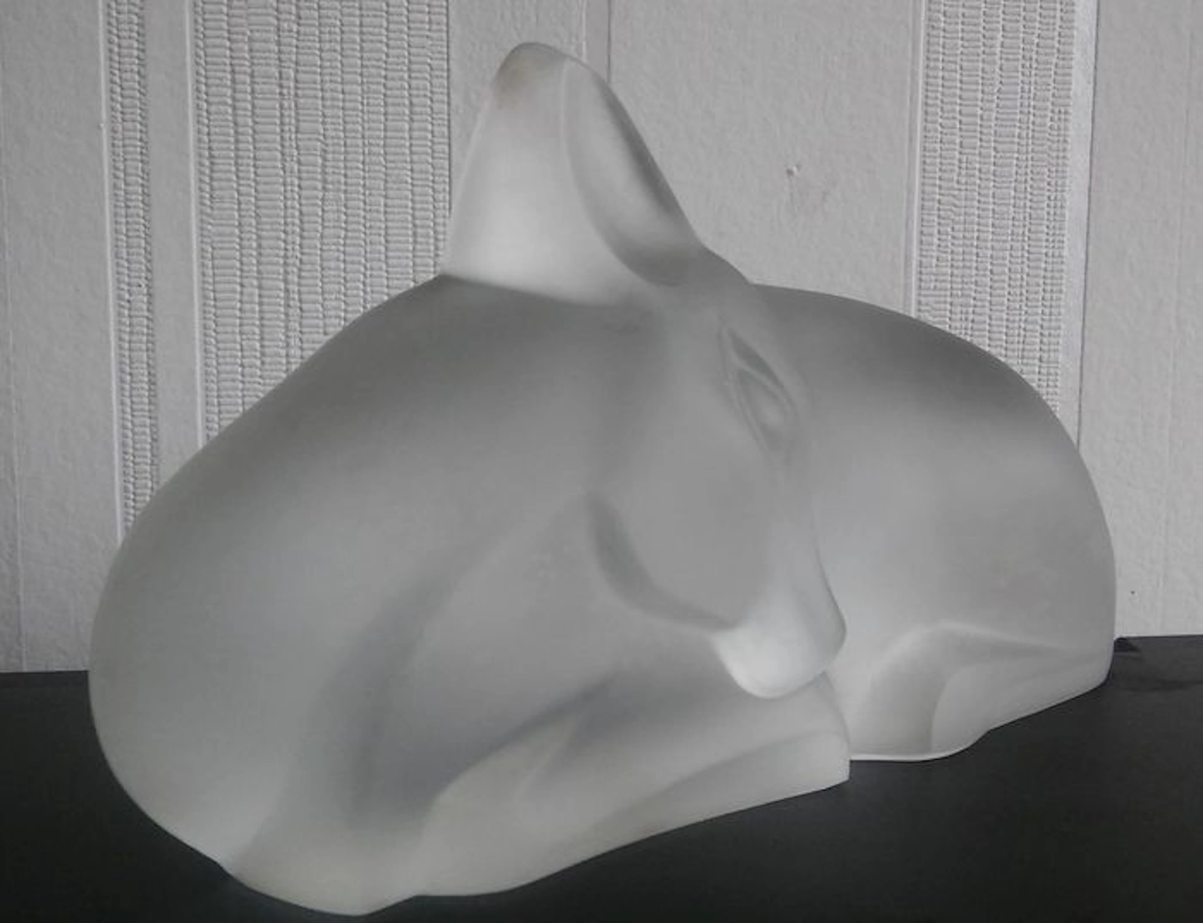 Lucienne Bloch (Leerdam) - frosted glass deer