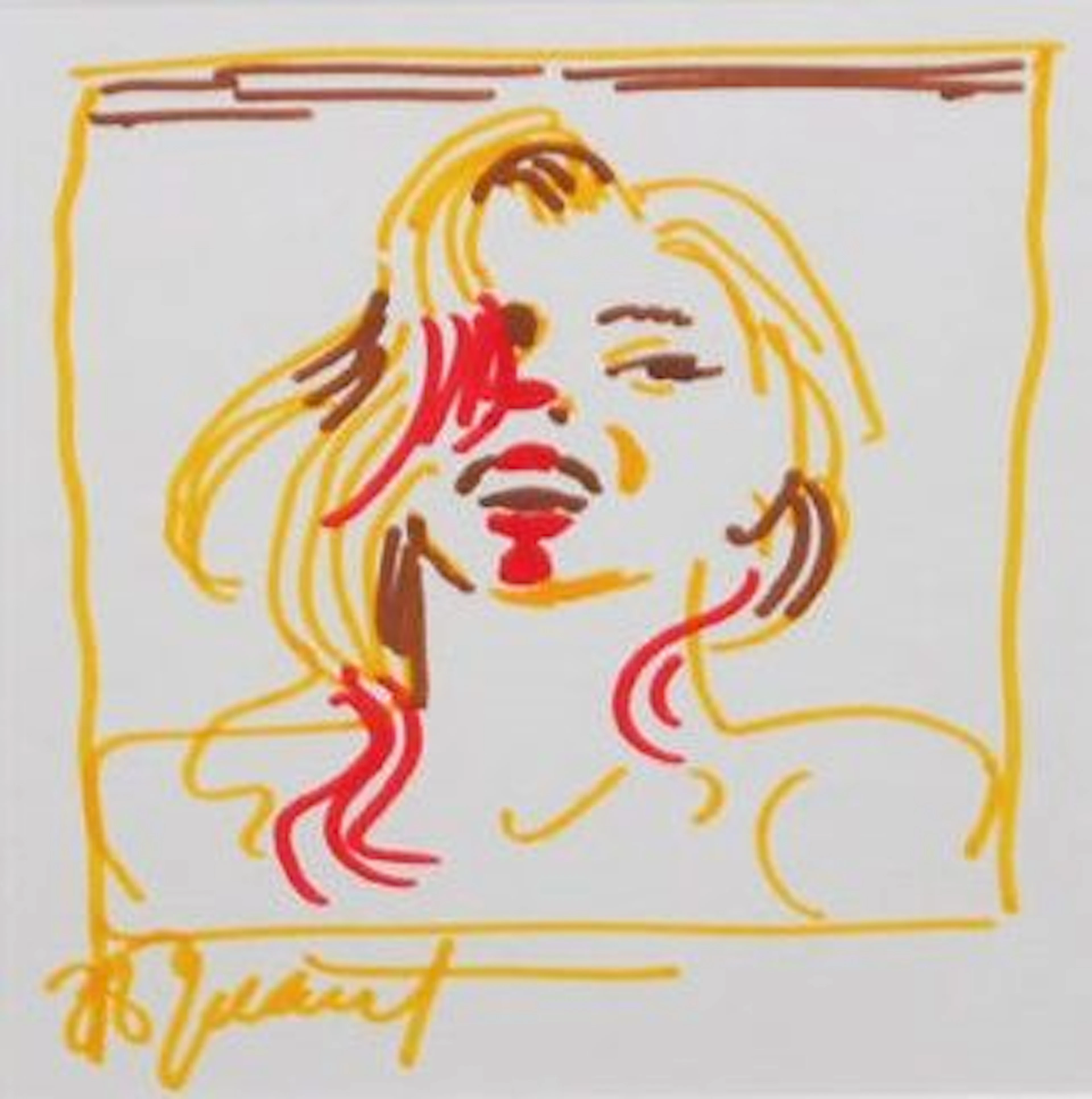 Erik Bulatov - Marilyn Laughing
