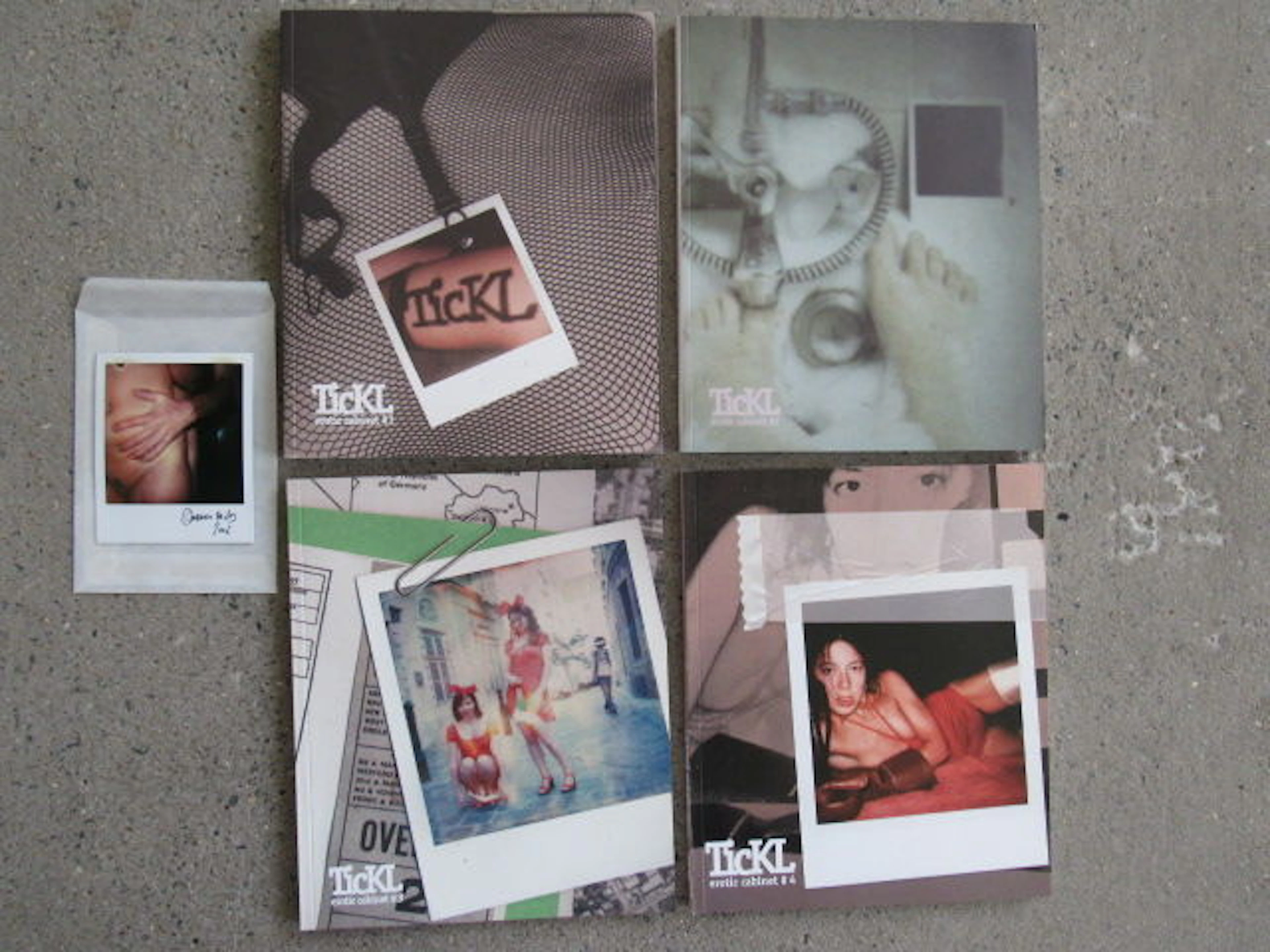 Polaroid; Lot with 4 TicKL magazines - 2007/2009