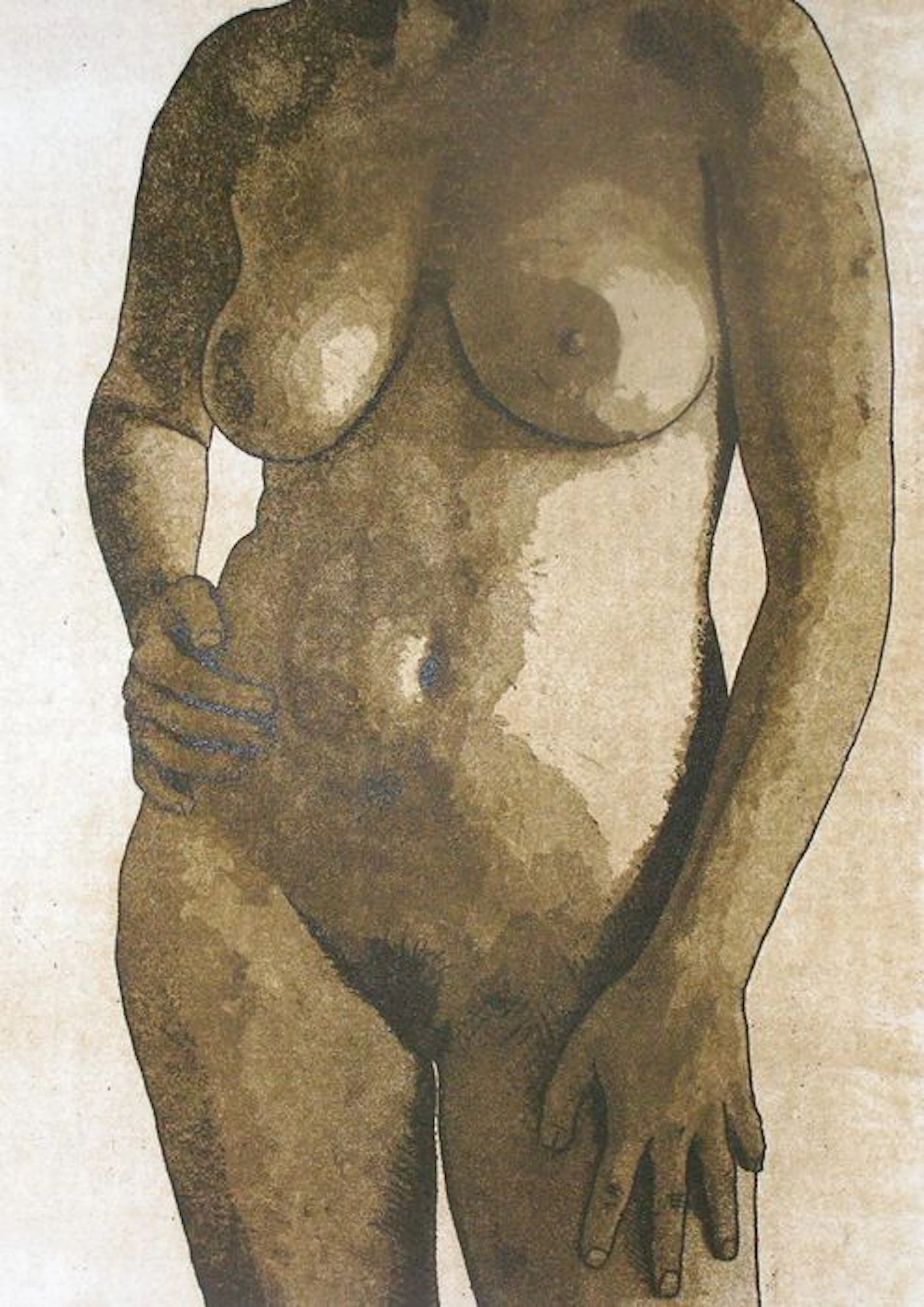 graph; Antony van Lieshout - Torso III - 1980
