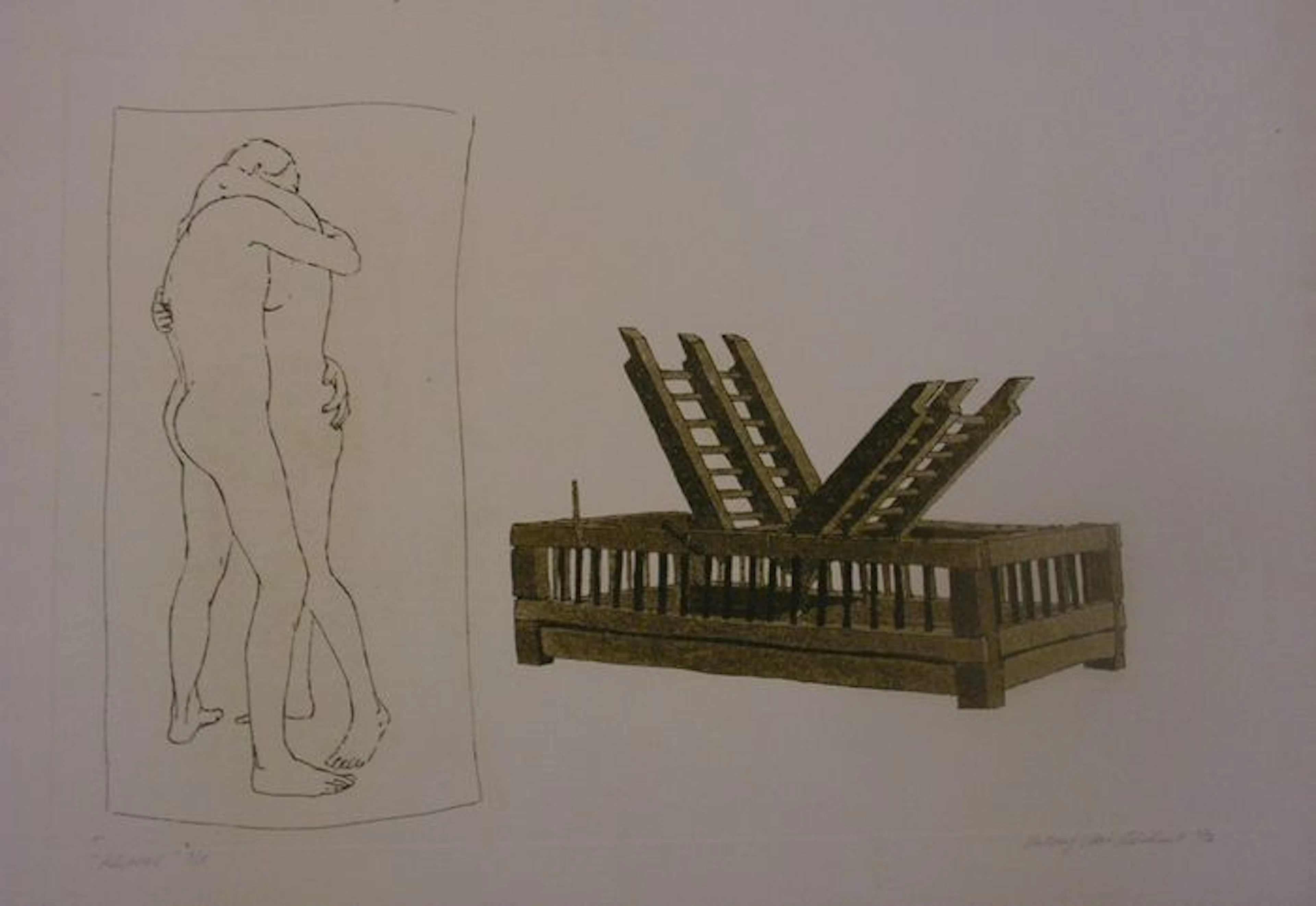 graph; Antony van Lieshout - 'Klepval' - 1982