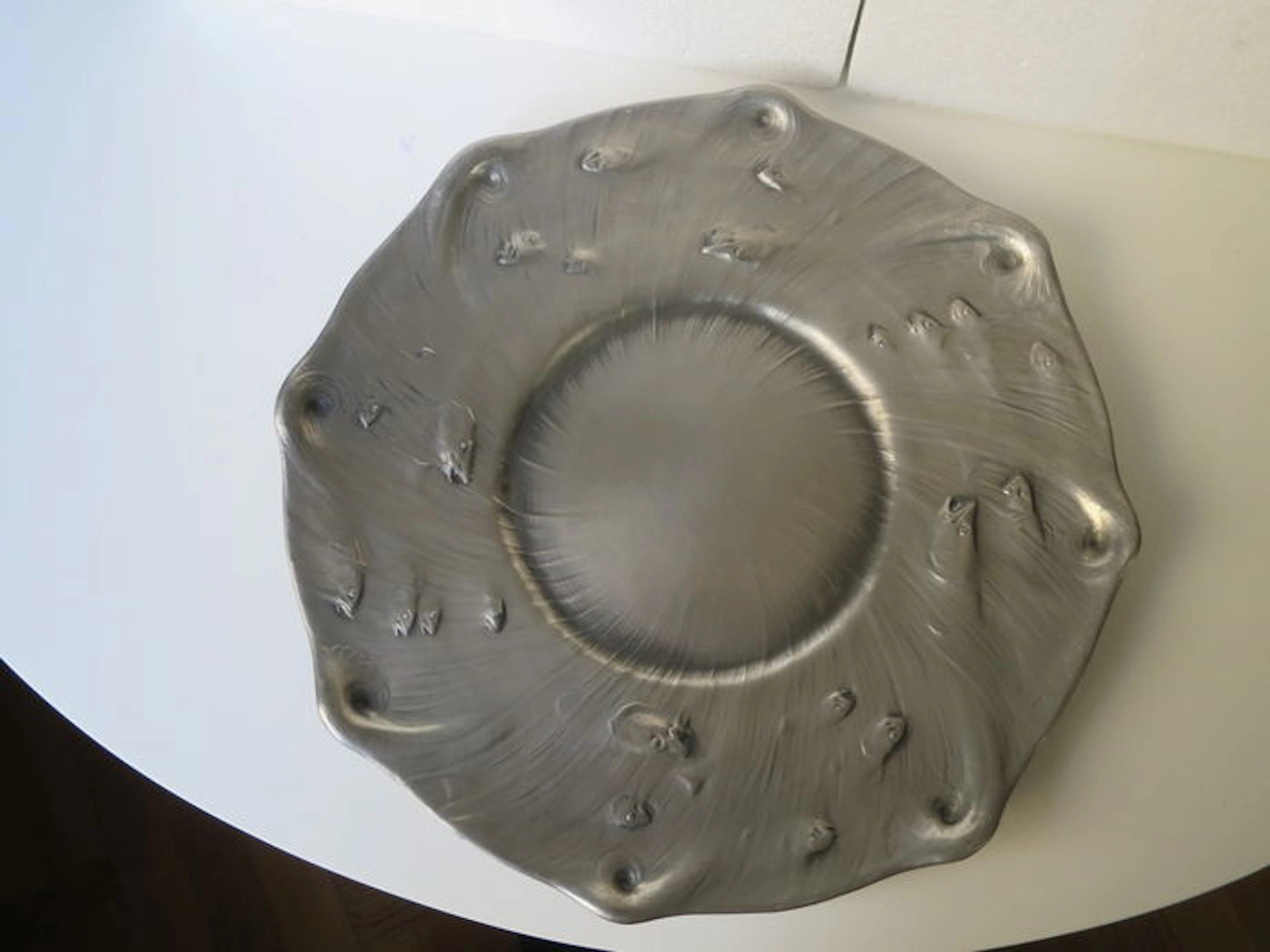Olof Ahlberg for Schreuder & Olsson - pewter platter