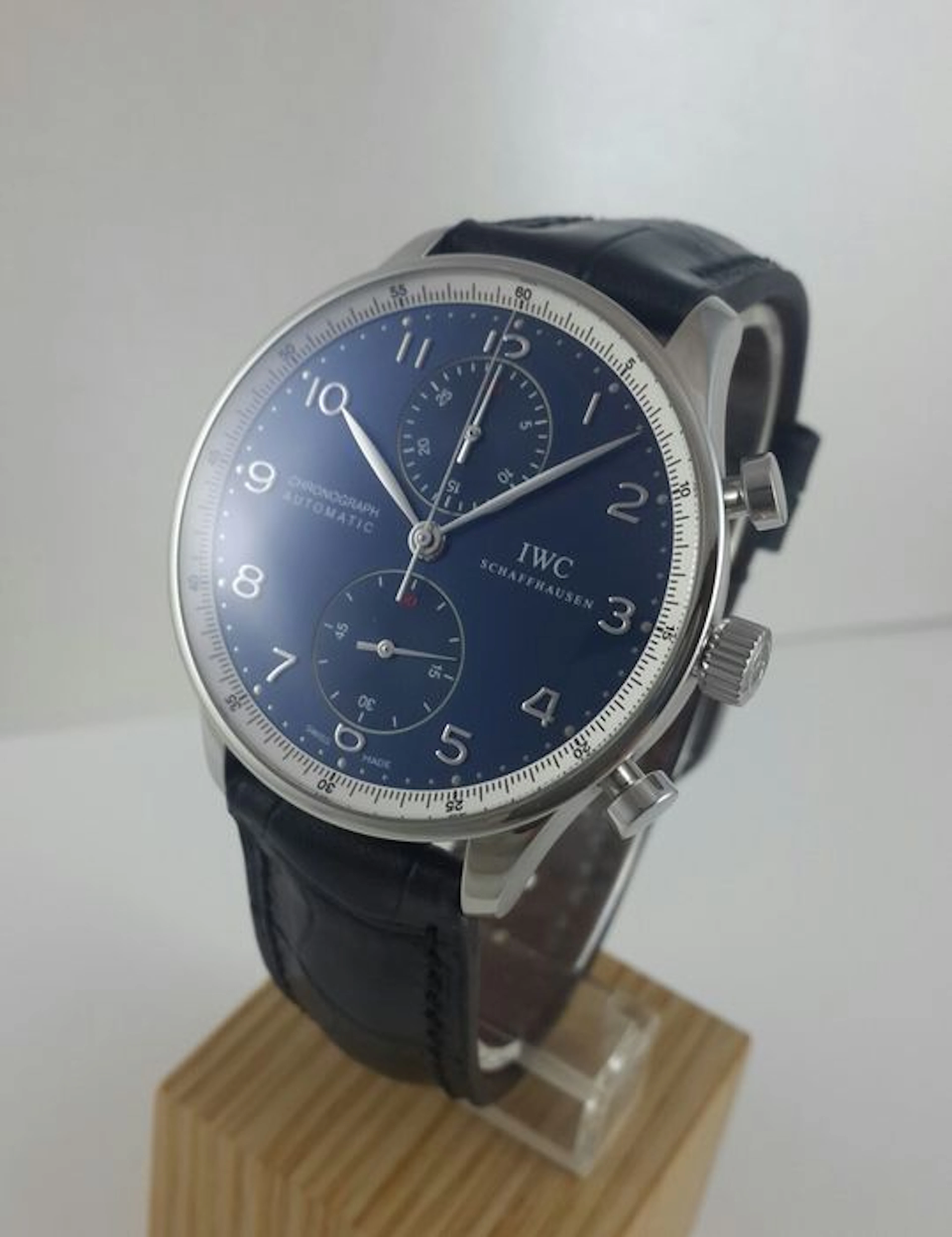 Mİnt IWC Portugieser Chronograph - Laureus Limited Edition - IW371432 - 2015