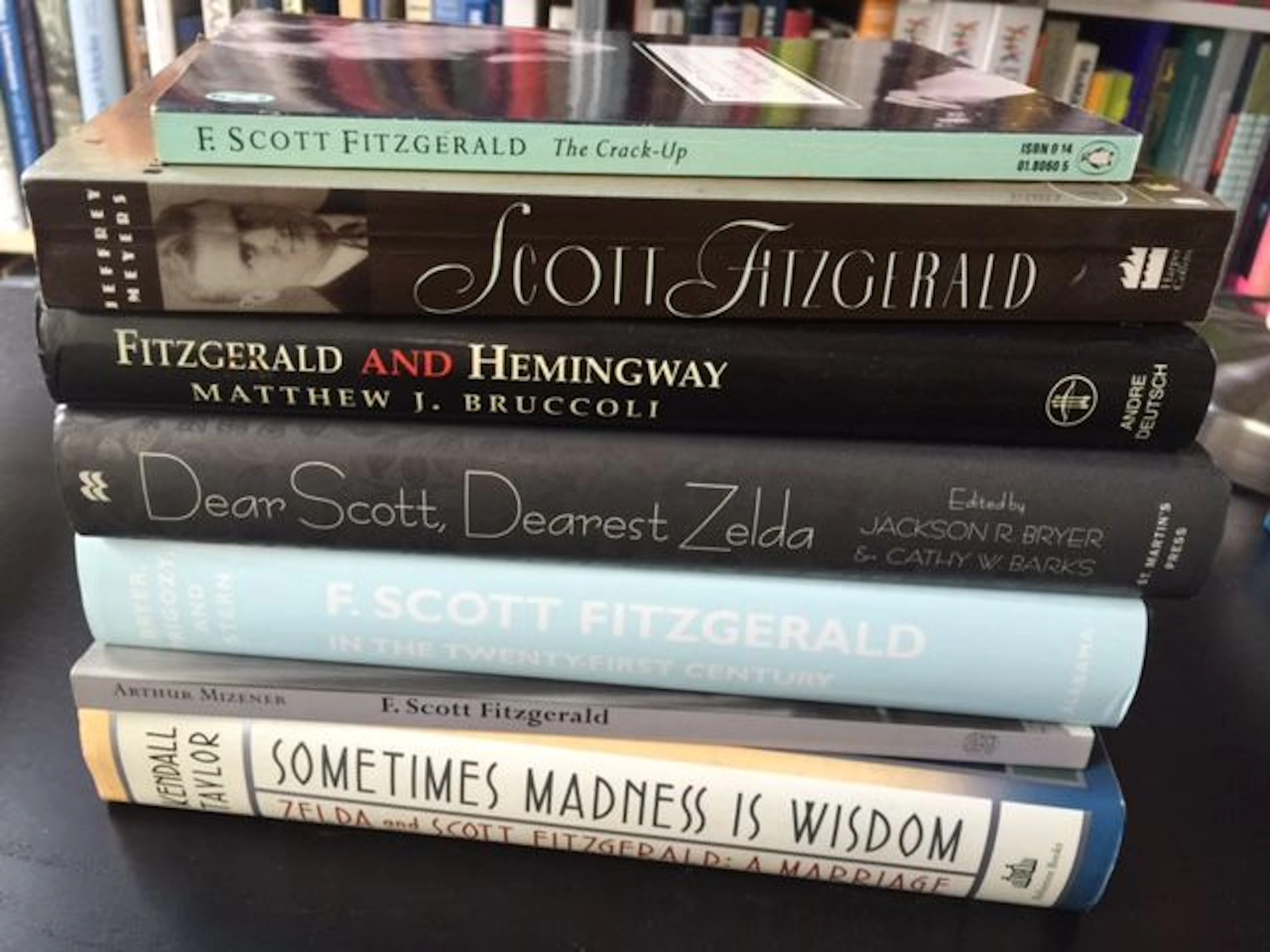 F. Scott Fitzgerald - lot with 7 books (1994-2003)