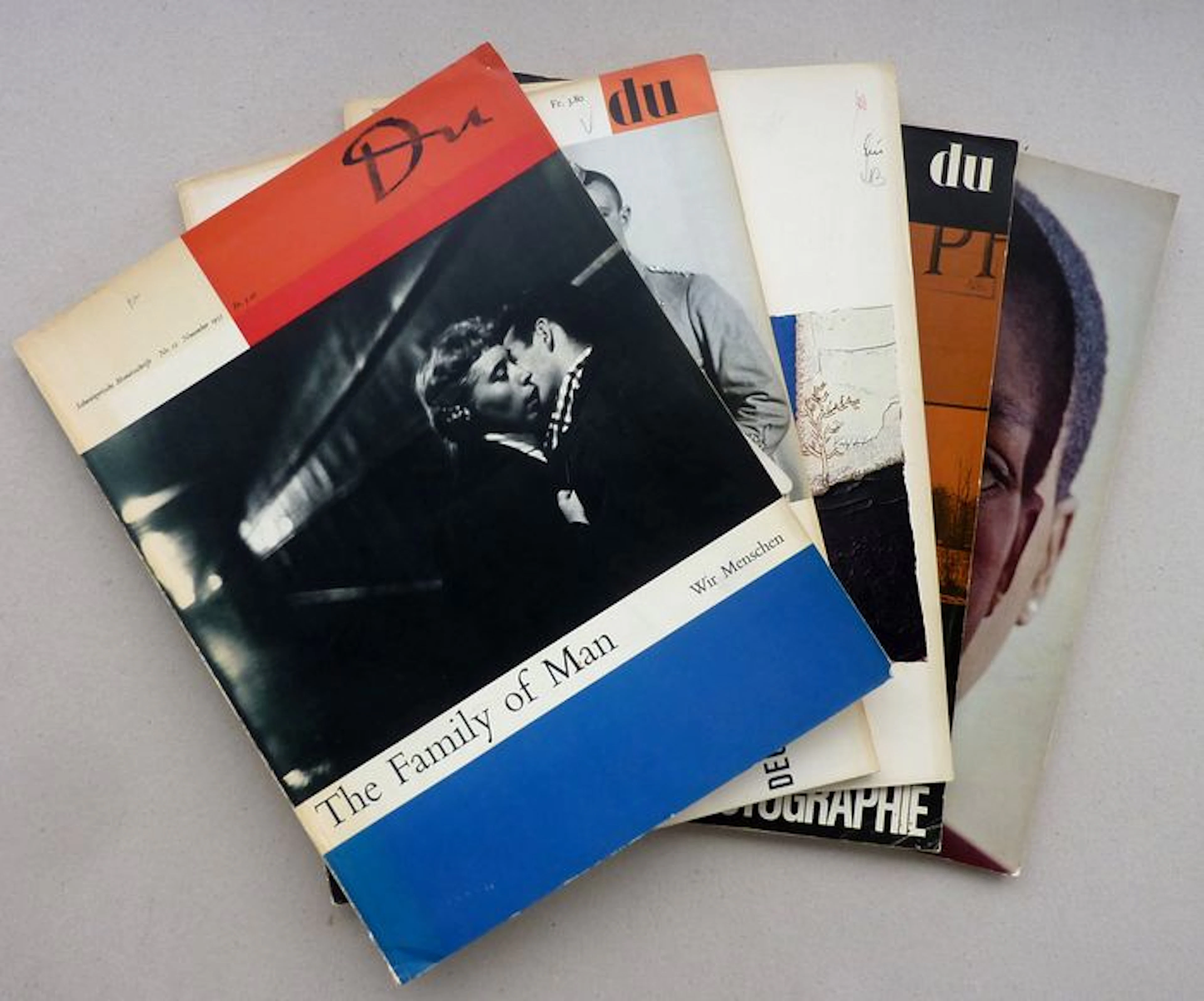 Lot of 5 issues of DU (Kuturelle Monatsschrift) - 1955 / 1965