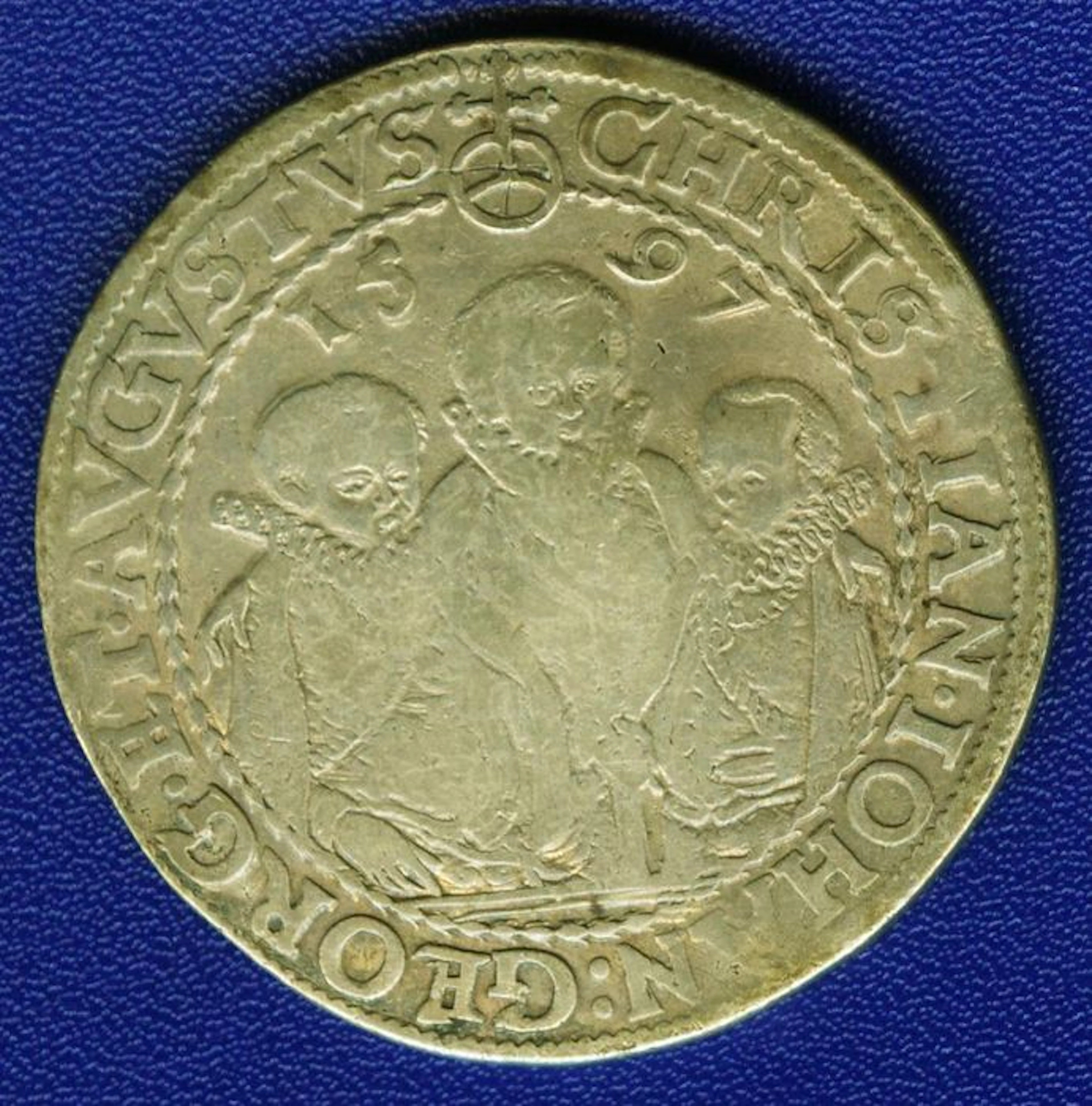 Old Germany, Saxon Albertine line -Taler 1597 HB - silver