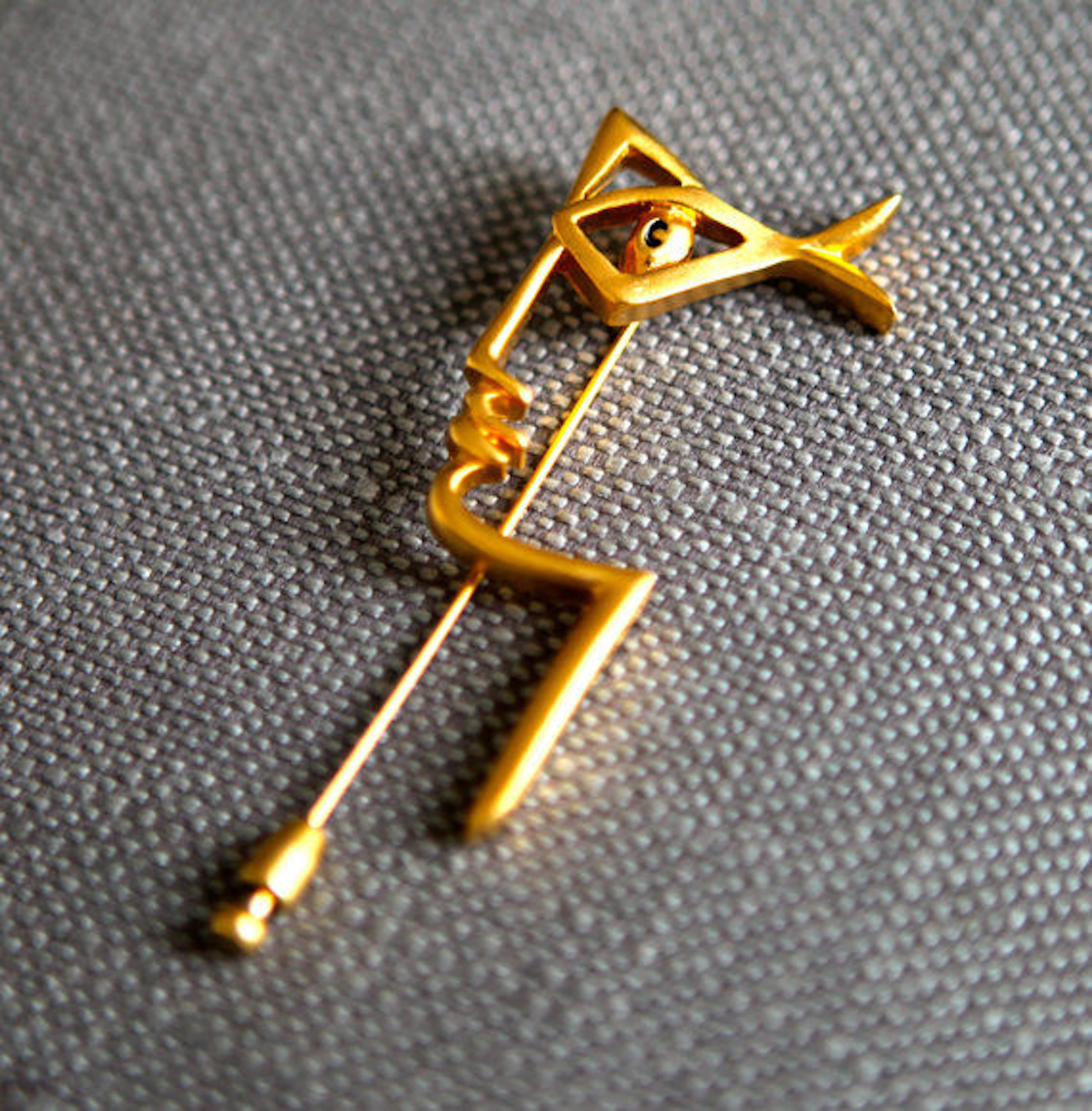 Jean Cocteau, surreal brooch, 1889-1963