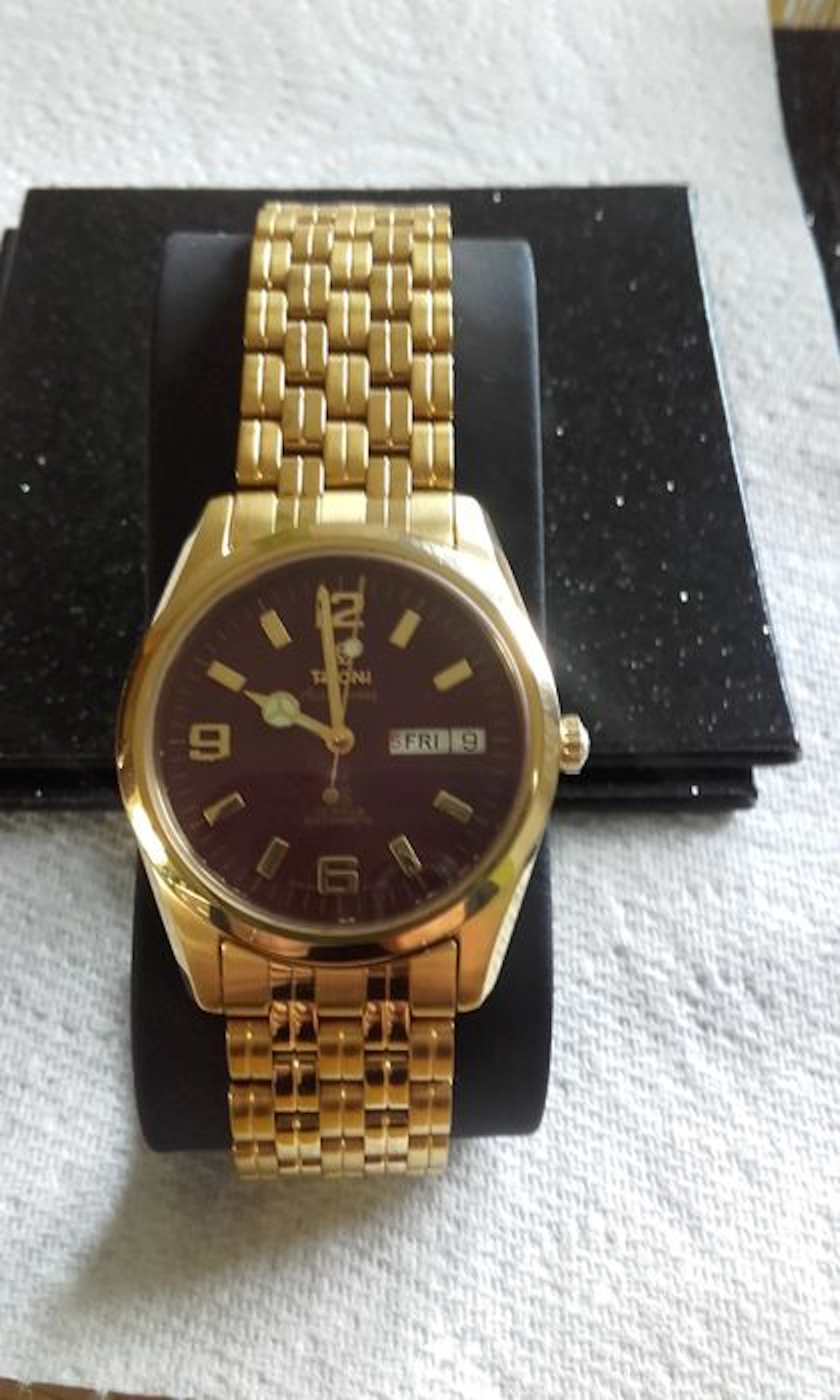 Titoni - Airmaster gold plated Men's watch