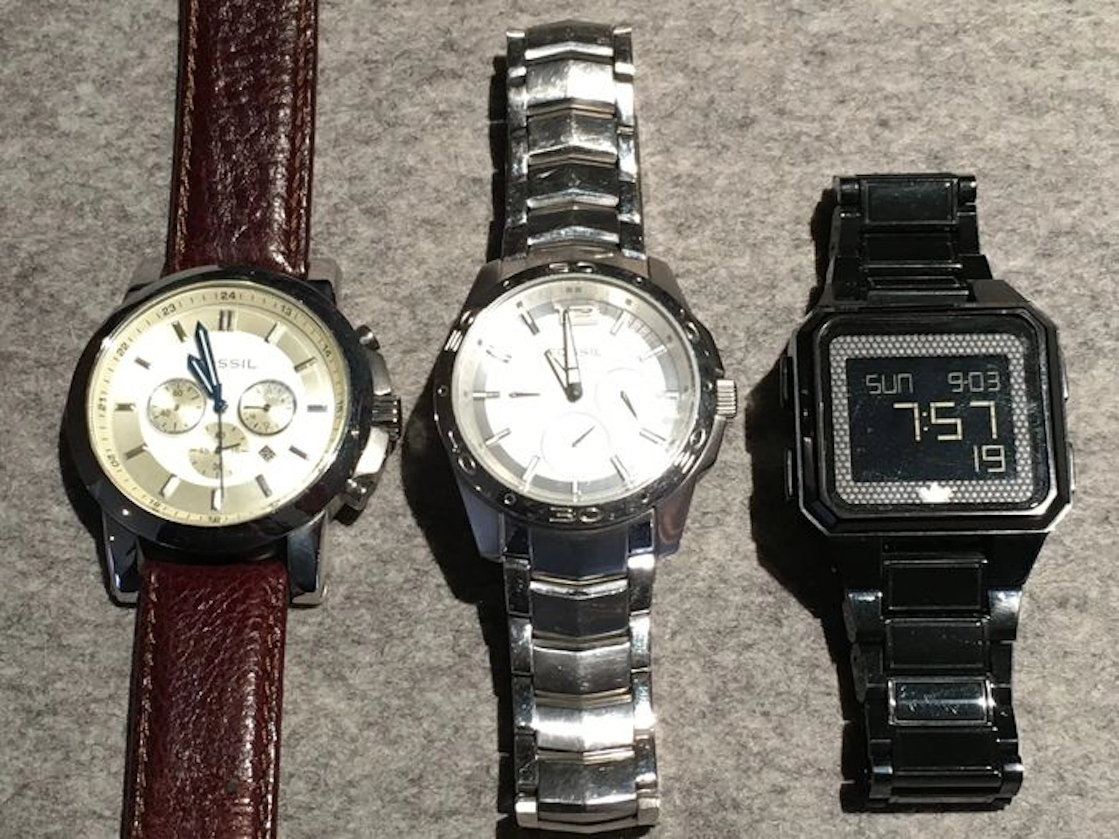 Fossil men's watch BQ9327, 2013.