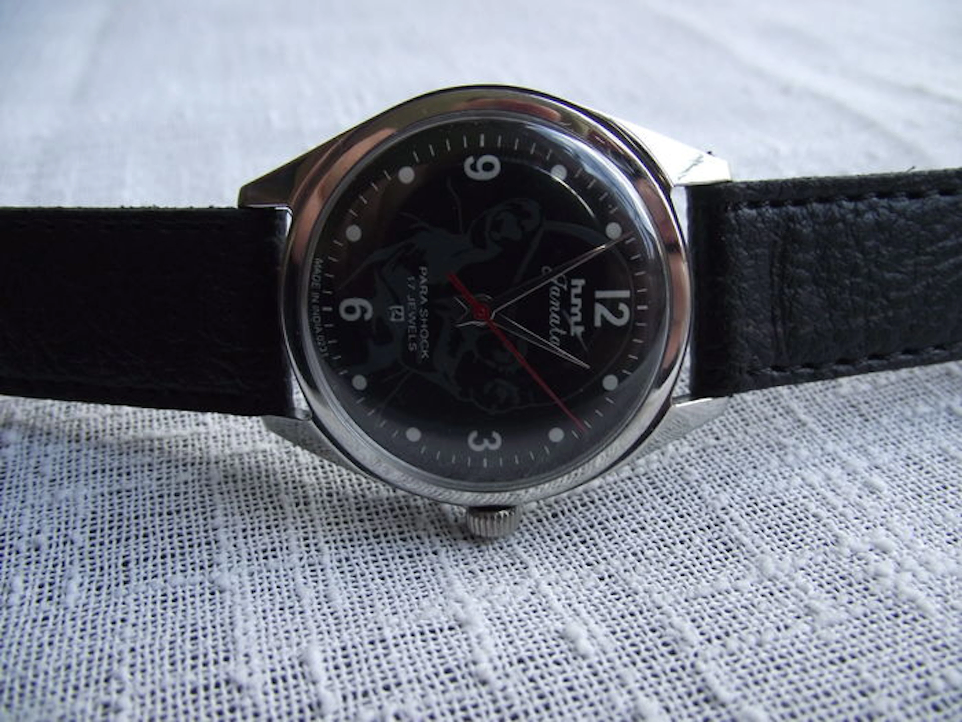 HMT Janata 'Mahatma Gandhi' (1869 – 1948) Parashock, Hand-Winding Indian made Men's Watch c.1998