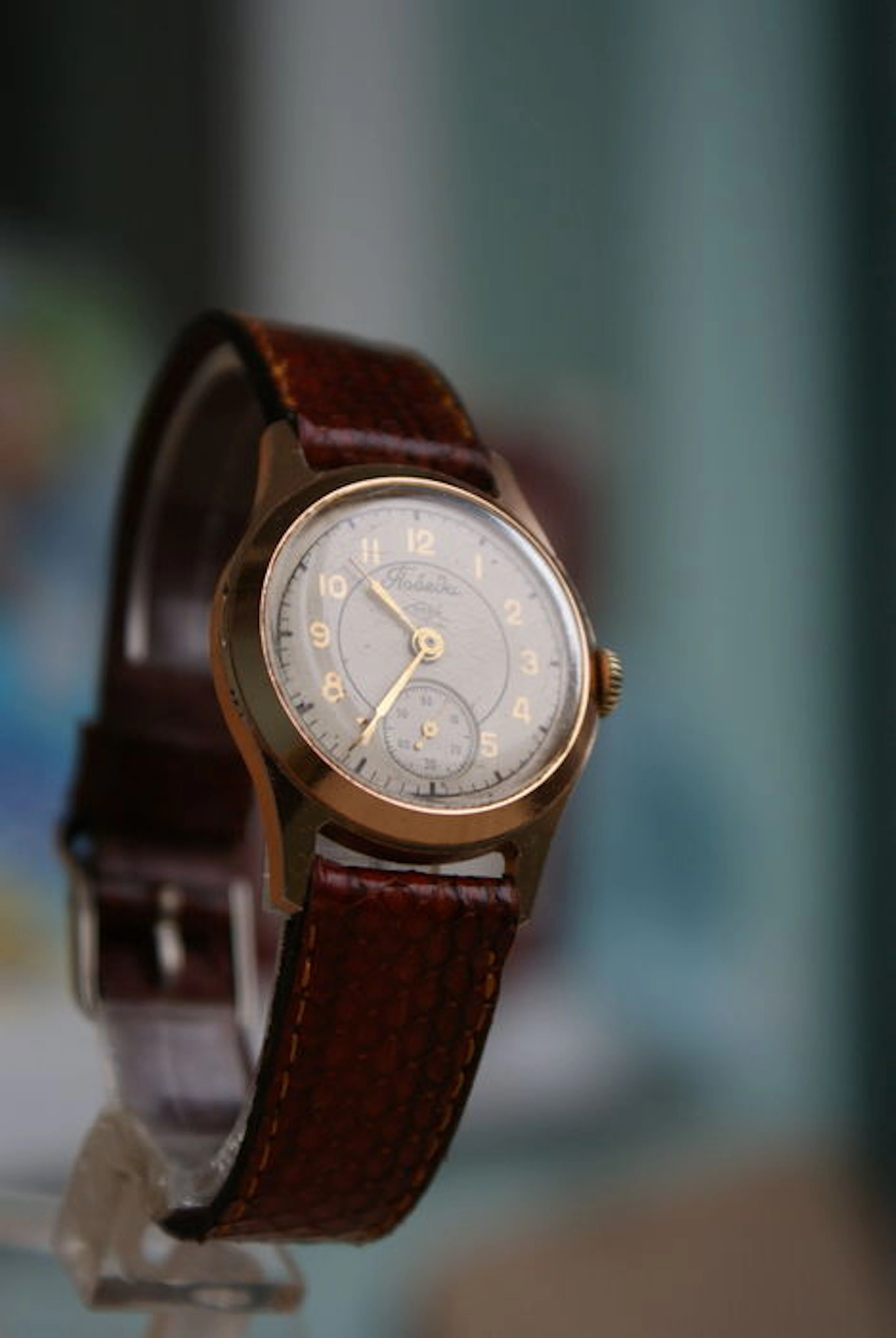 "Pobeda" Soviet (USSR) Wrist watch 1950's