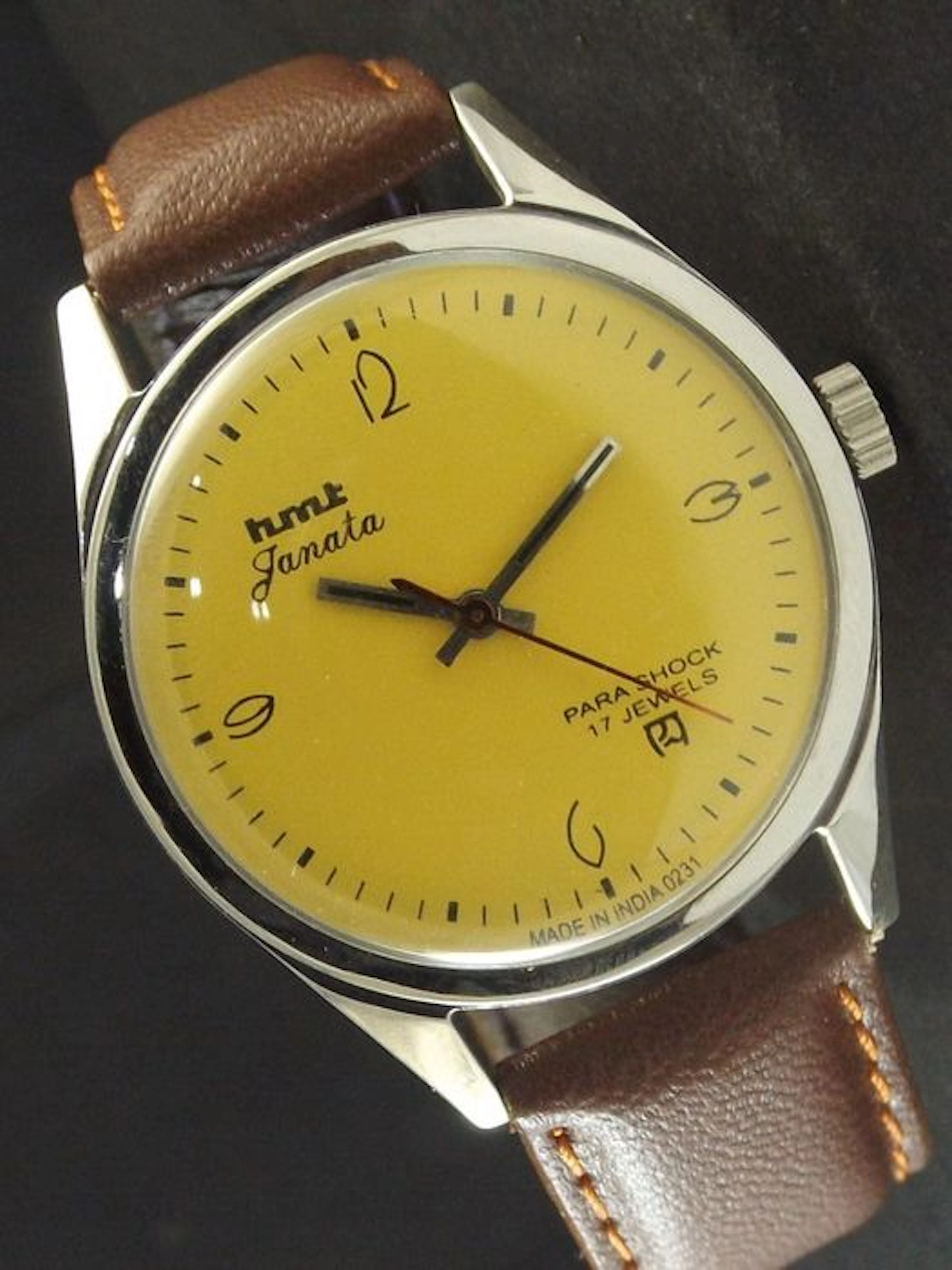 HMT vintage Janata – men's wristwatch – 1980s [5322].