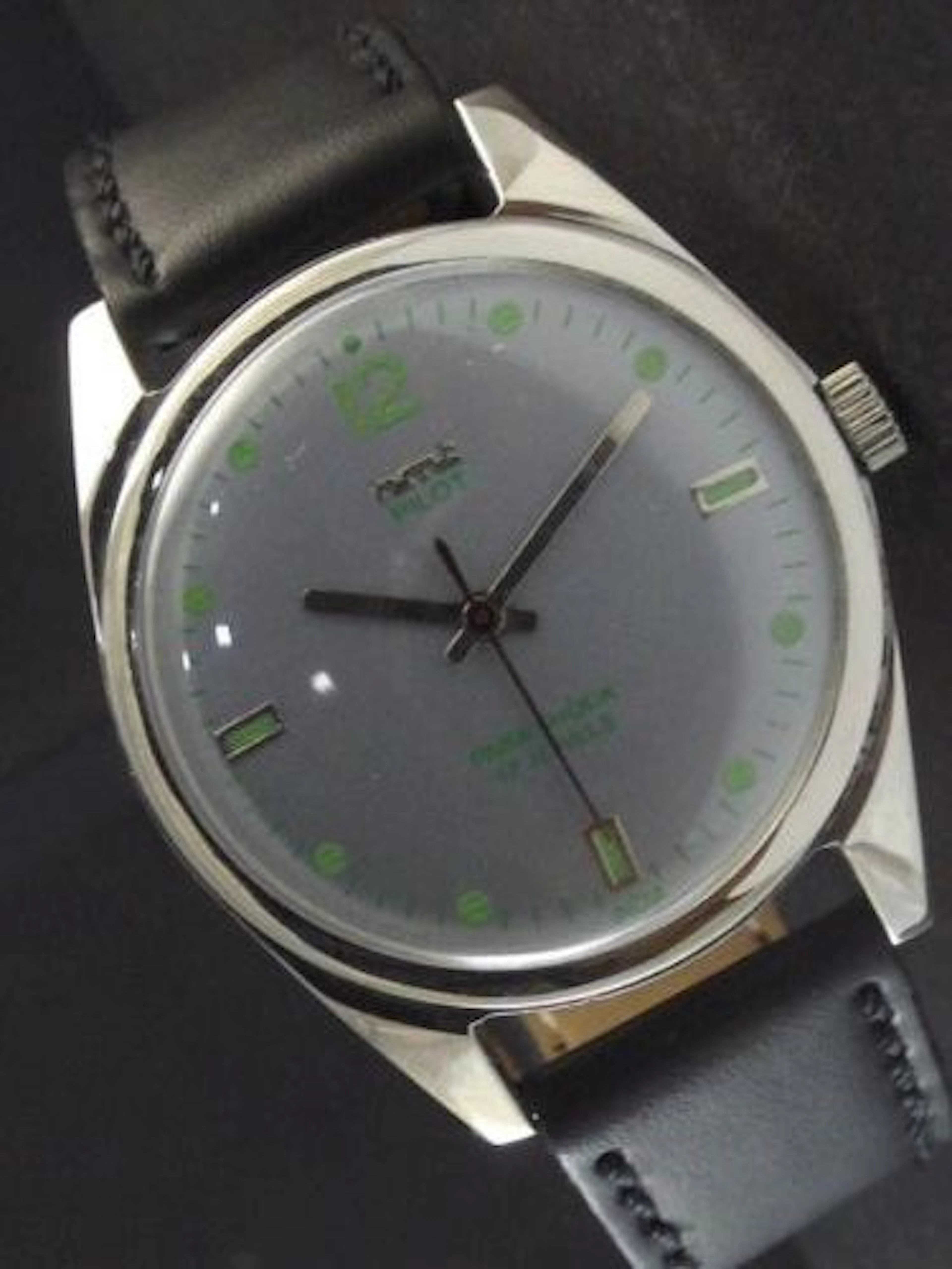 HMT vintage PILOT – men's wristwatch – 1980s [6312]