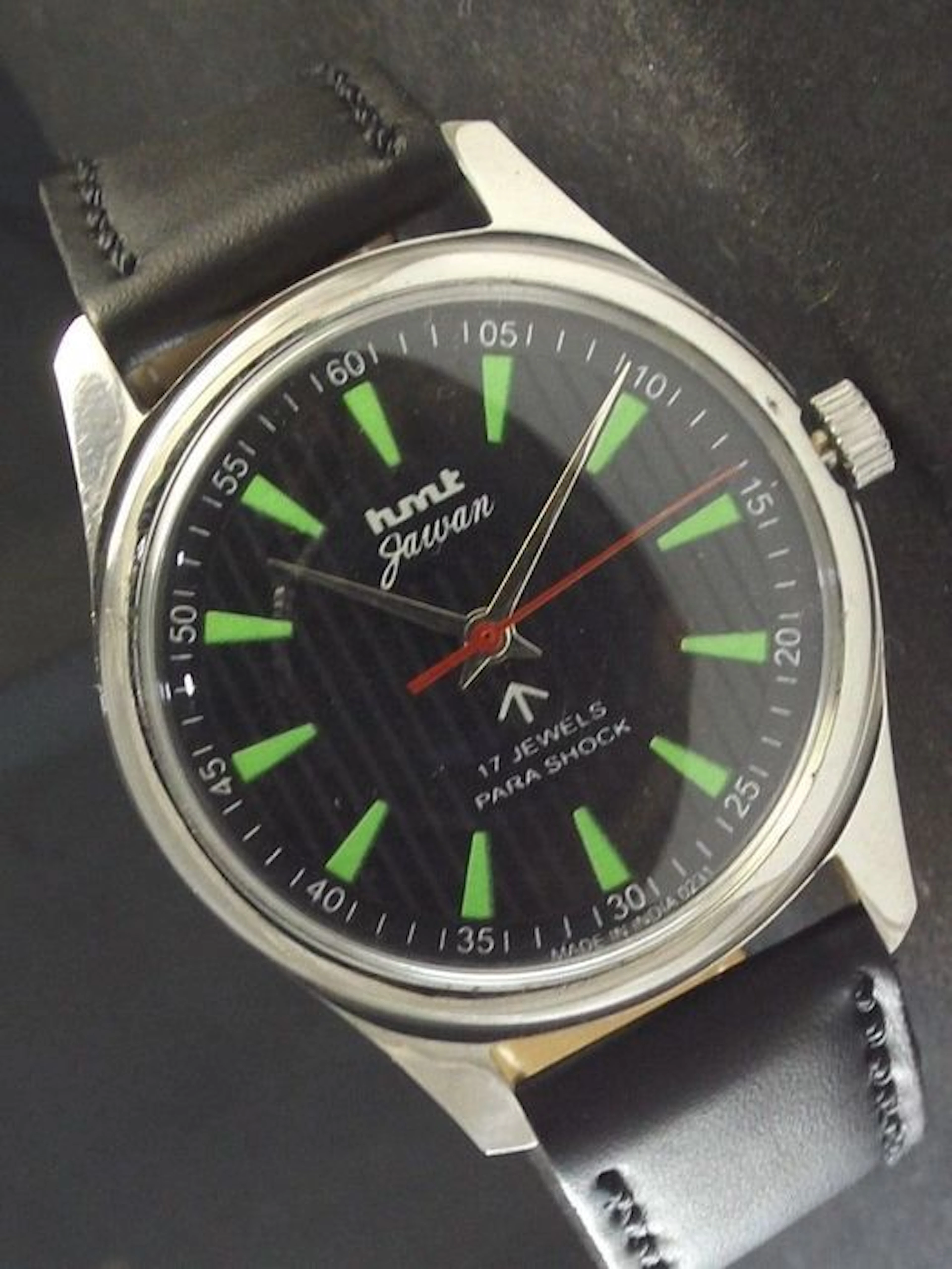 HMT vintage Jawan – men's wristwatch – 1980s [9511] .